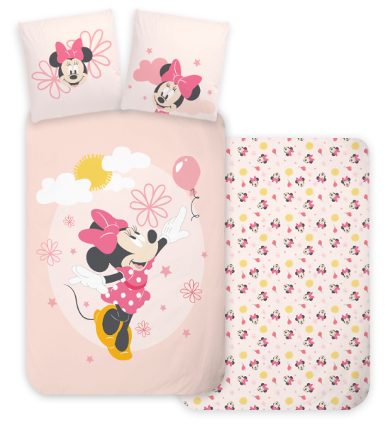 Pościel licencyjna Myszka Minnie 140x200 BrandMac