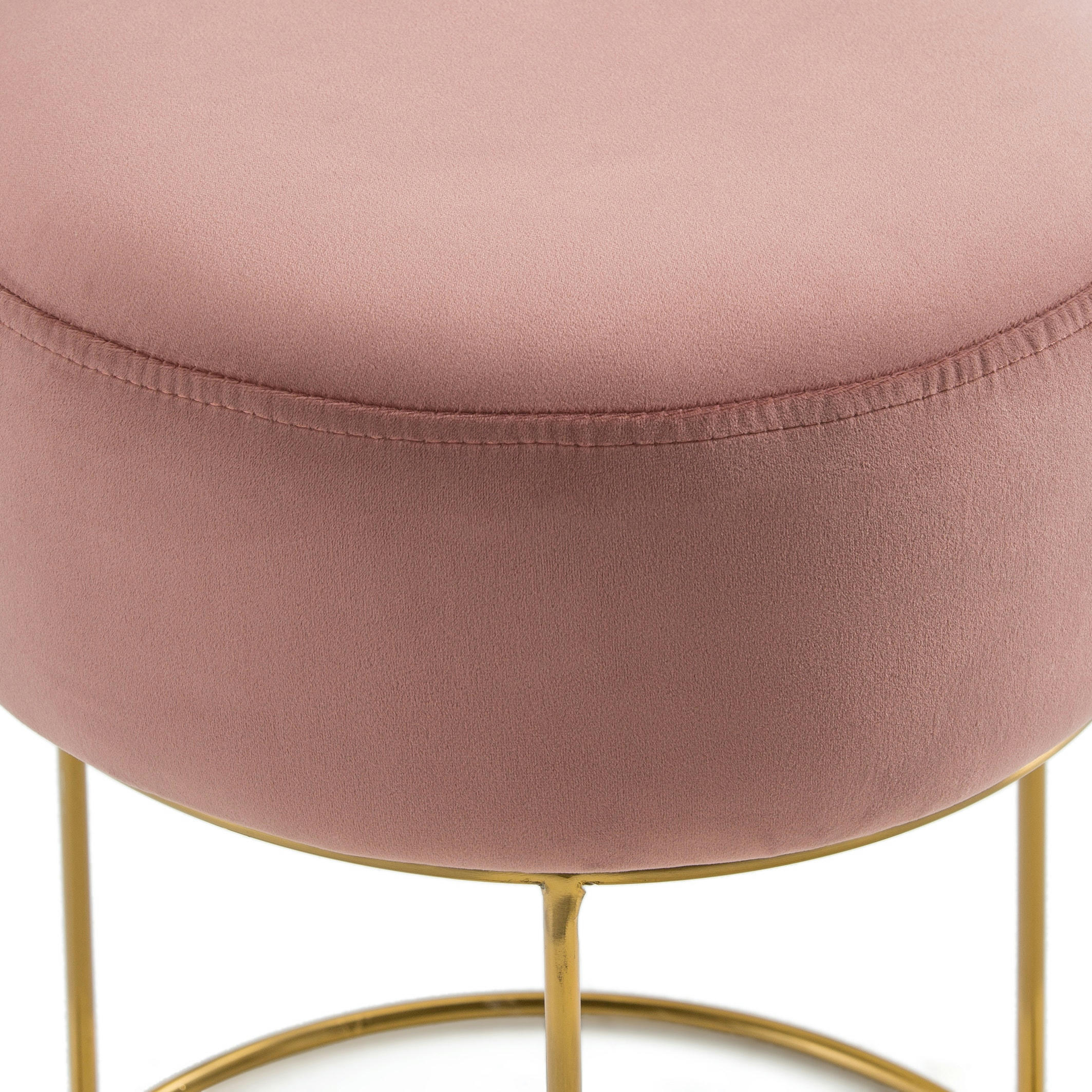 Pouf velours, Luxore