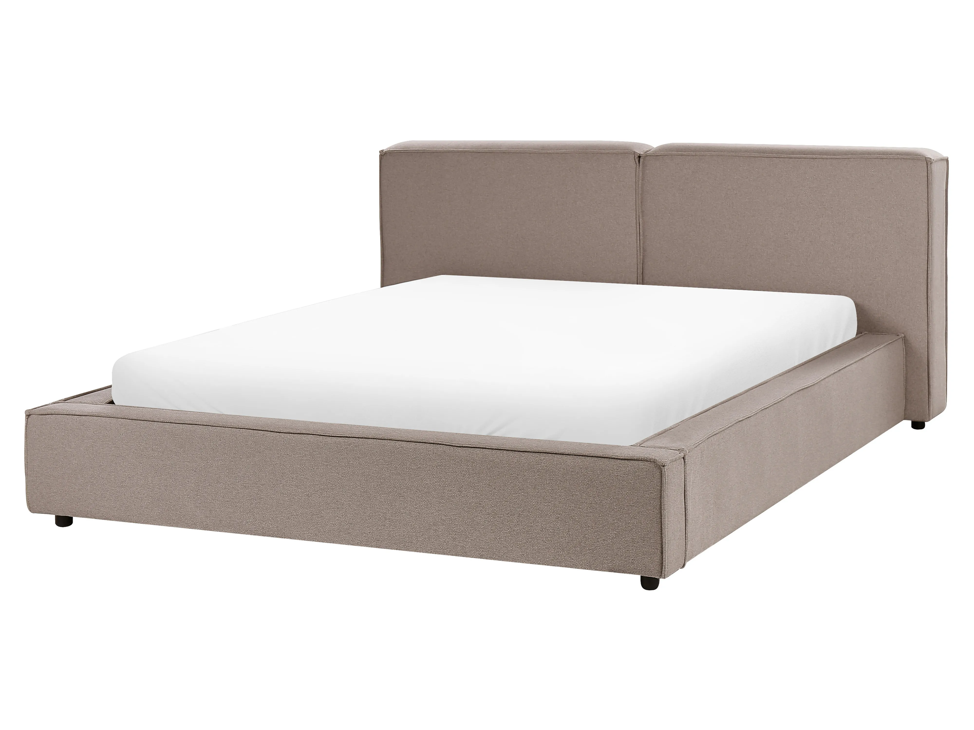 Waterbed Fabric LINARDS 160 x 200 cm (EU King Size) Taupe