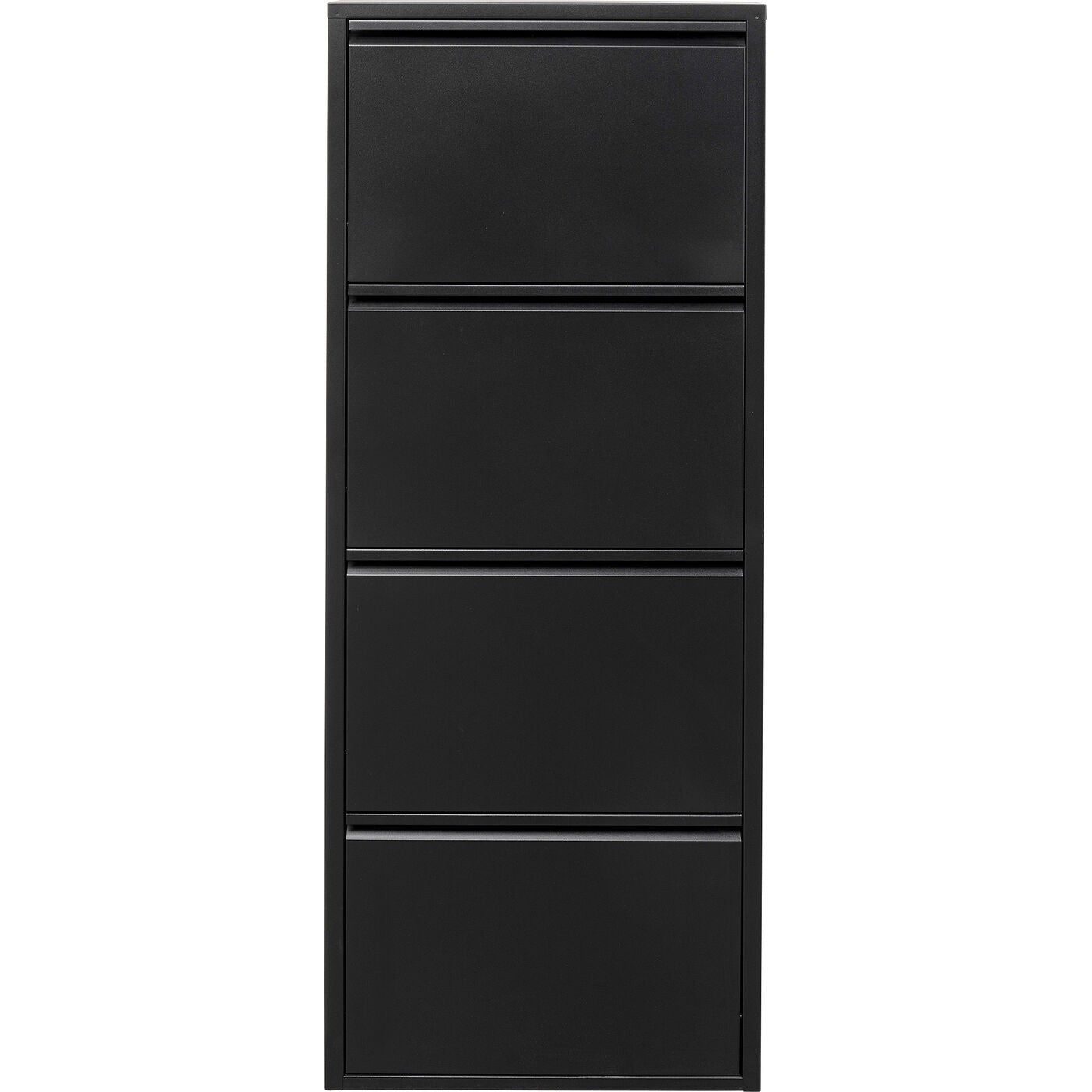 Schoenenkast Caruso zwart 4 laden Kare Design