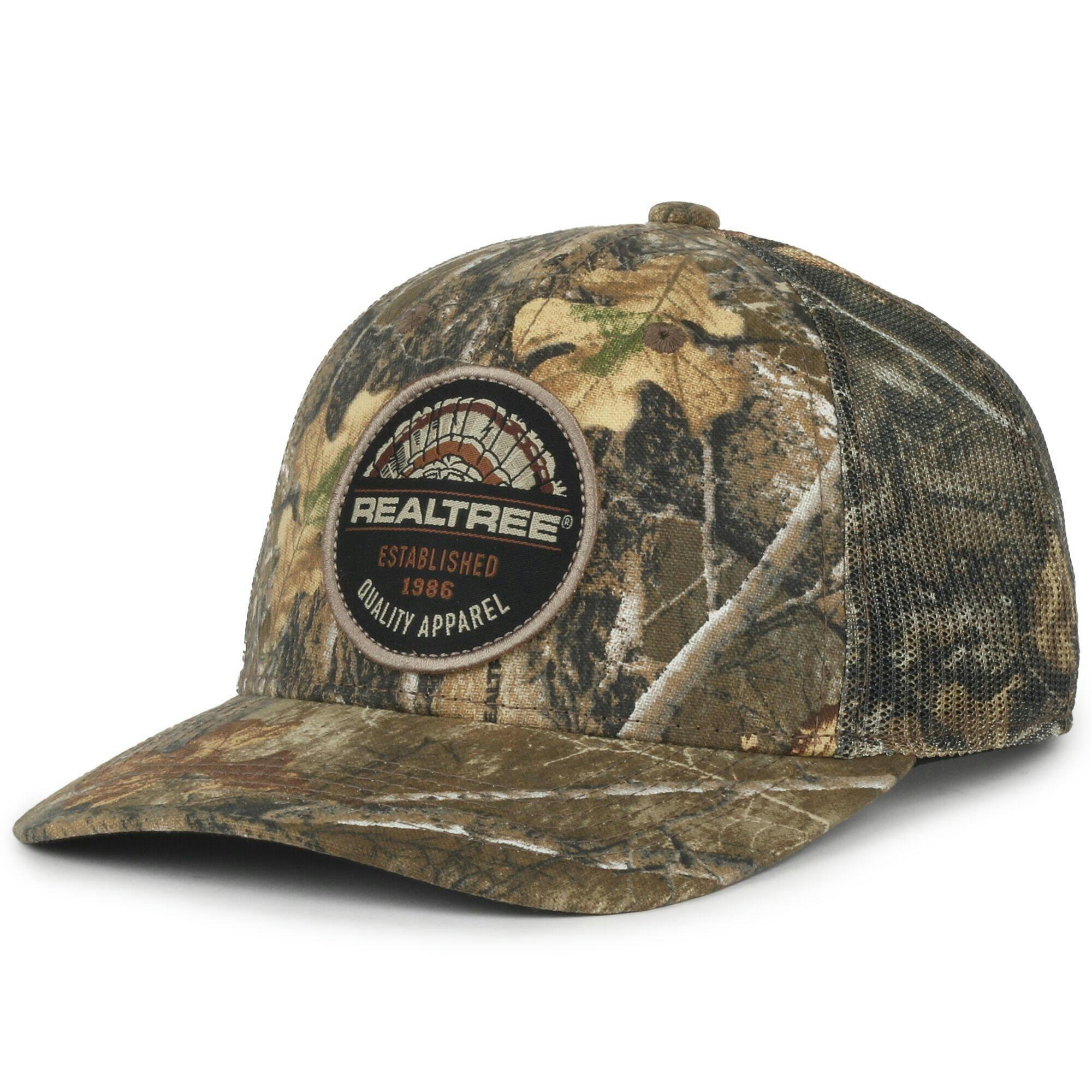 Realtree Edge 6-Panel Mid Pro Cap, Cotton/Mesh