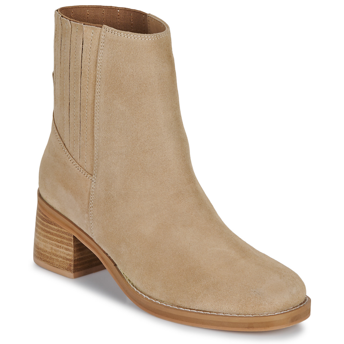 Betty London - MAUD AVEC ELASTIQUE  RECOUVERT - Brown