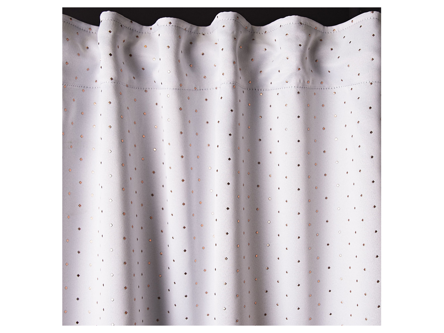 Zasłona Classic Chic taśma 140x270 cm szaro-złota