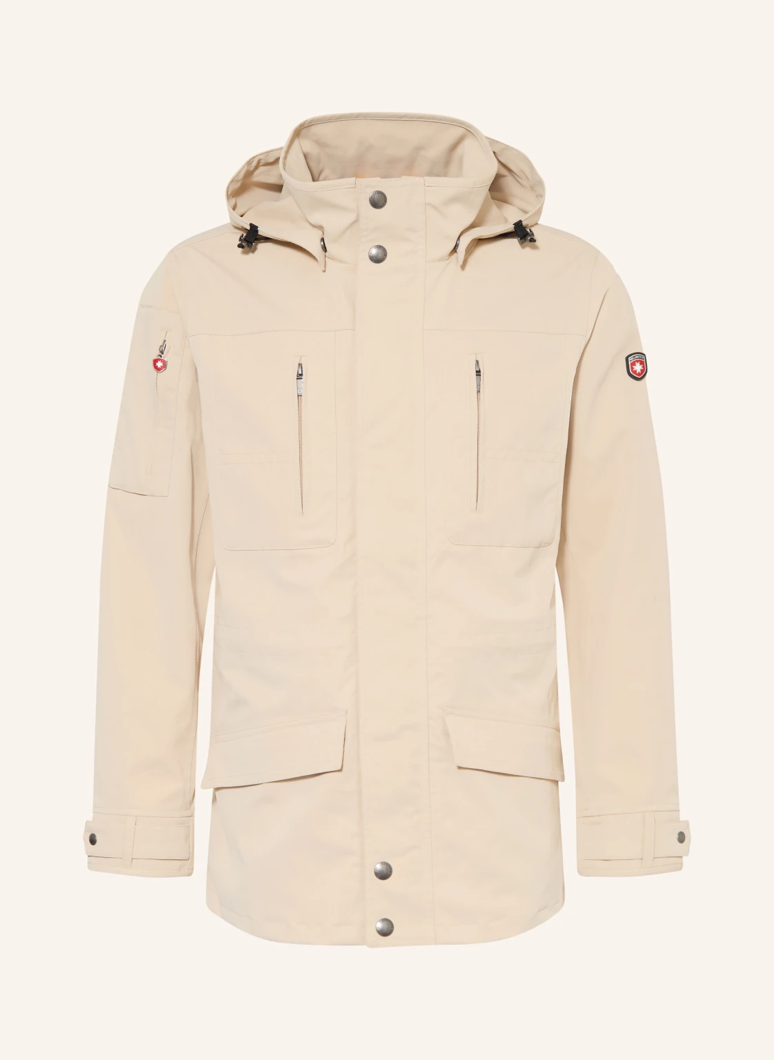 WELLENSTEYN Funktionsjacke mit abnehmbarer Kapuze