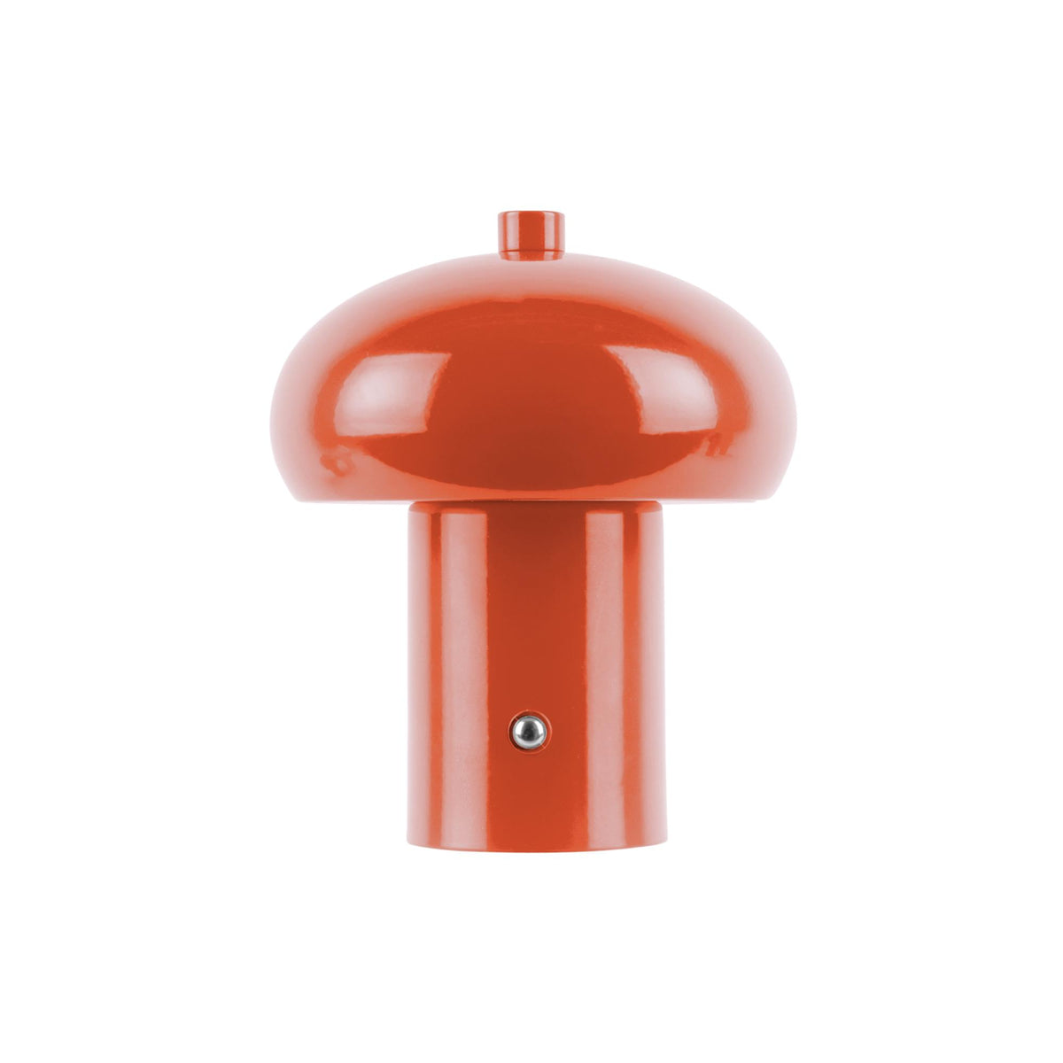 Leitmotiv tafellamp Retro Seta LED - oranje - 12.5x12.5x15cm - Paddenstoellamp