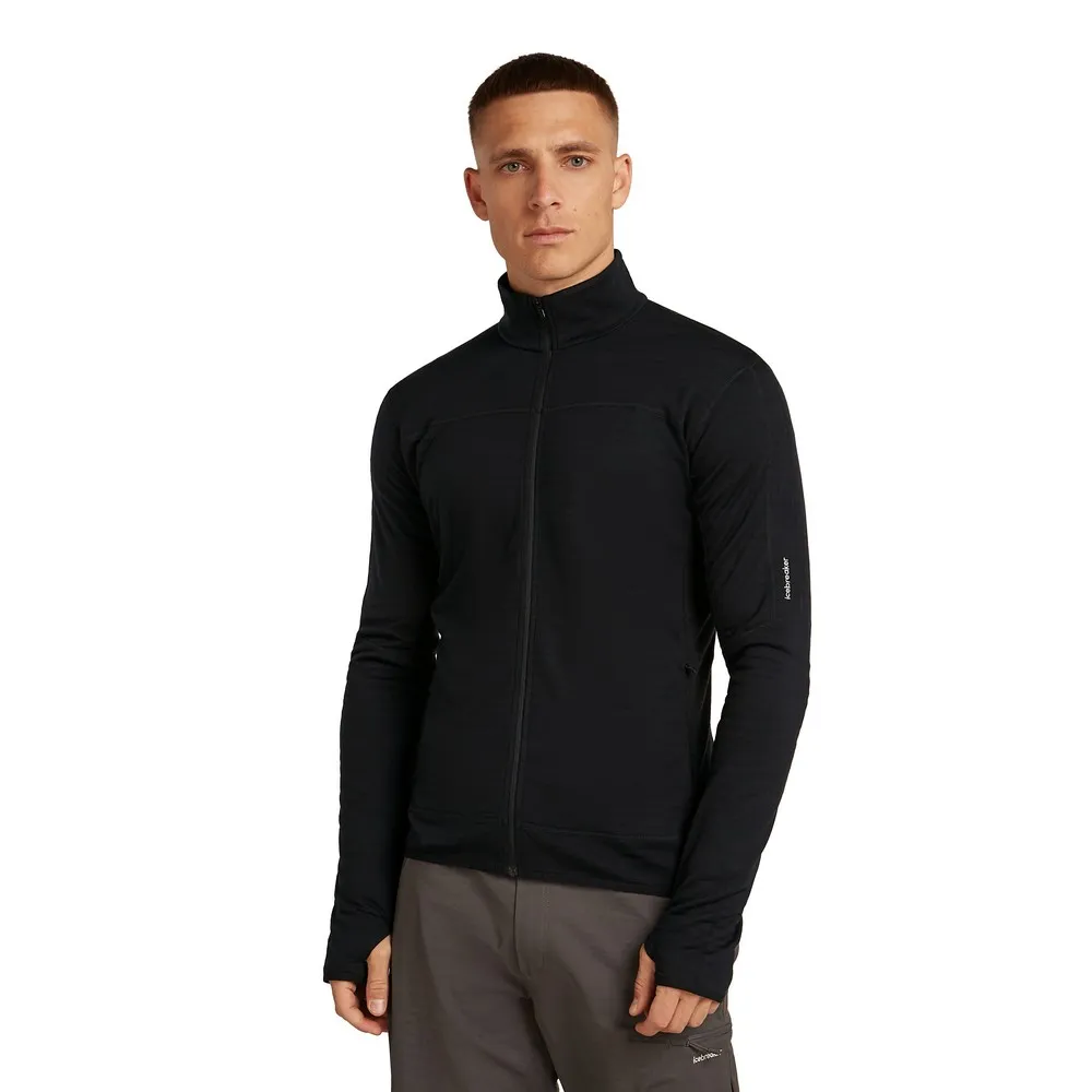 Icebreaker Merino Blend 300 RealFleece™ Descender full zip sweatshirt