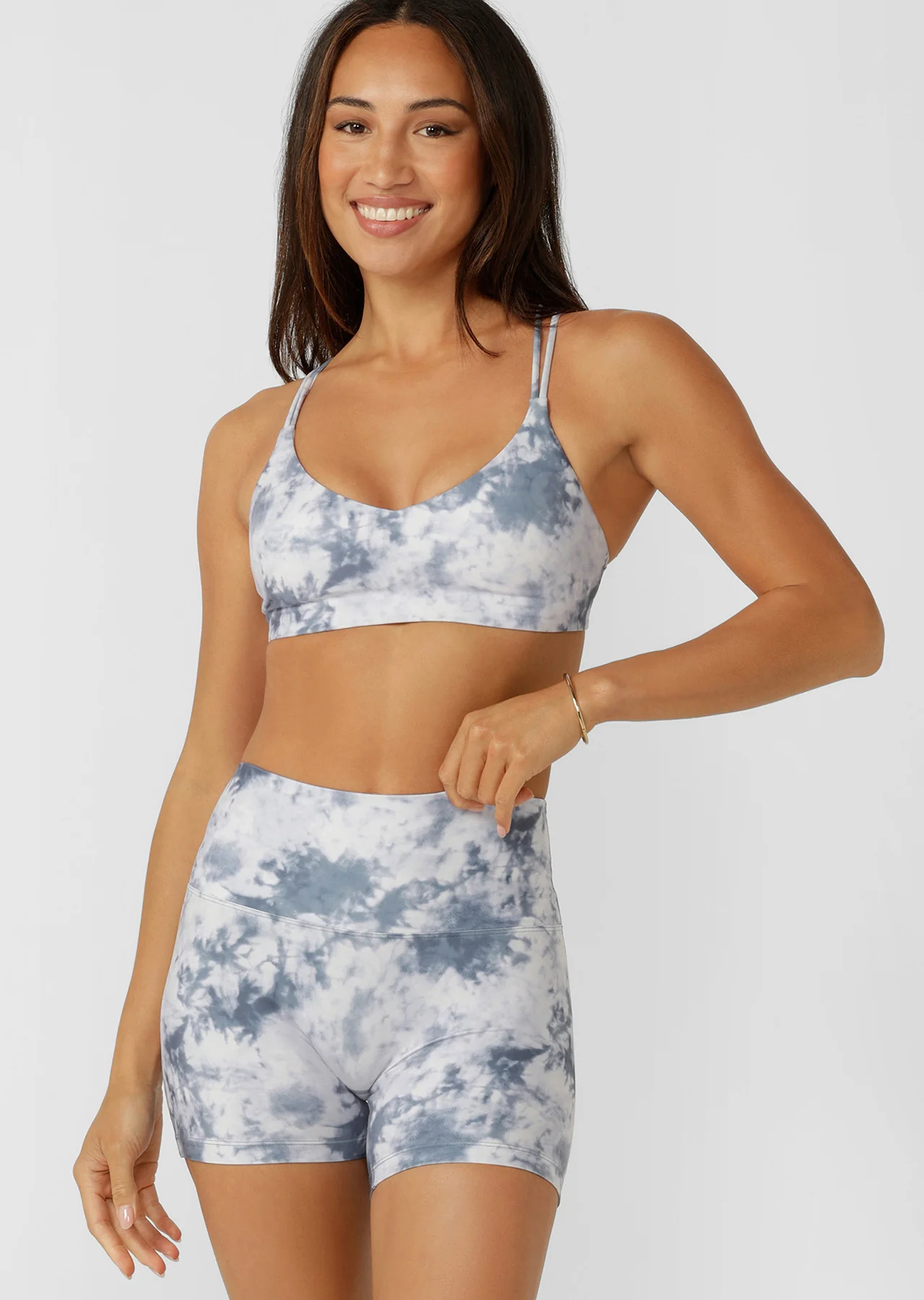 Sky High Tie Dye All Day Sports Bra