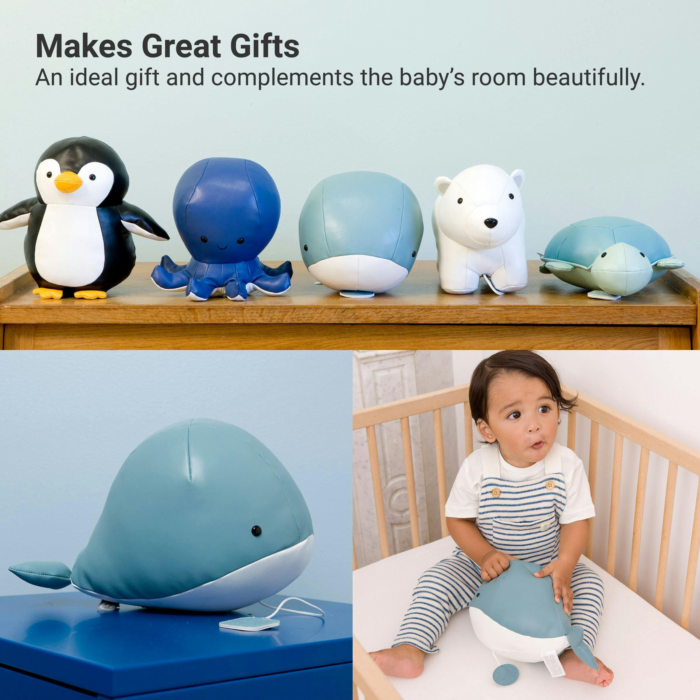 Little Big Friends Soft Music Box, Whale