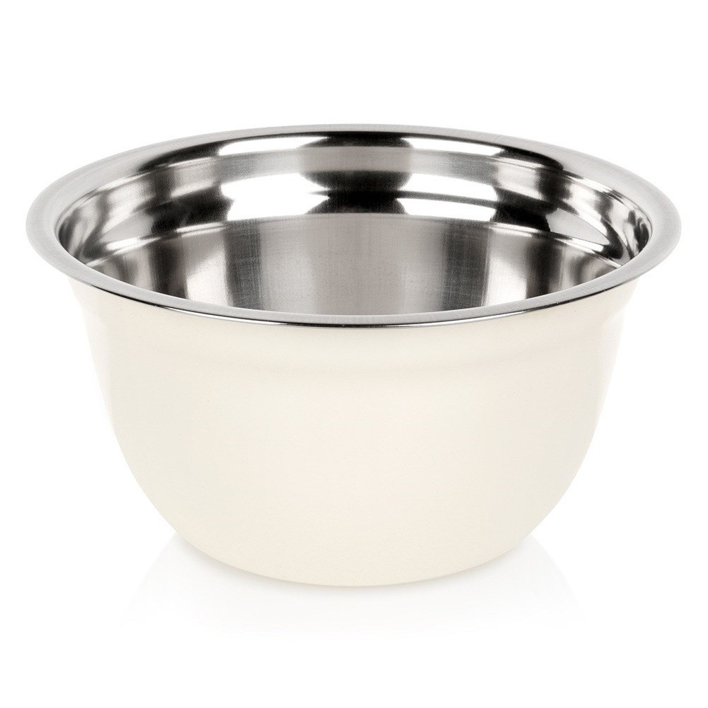 Miska kuchenna stalowa biała 14,5 cm, 700 ml