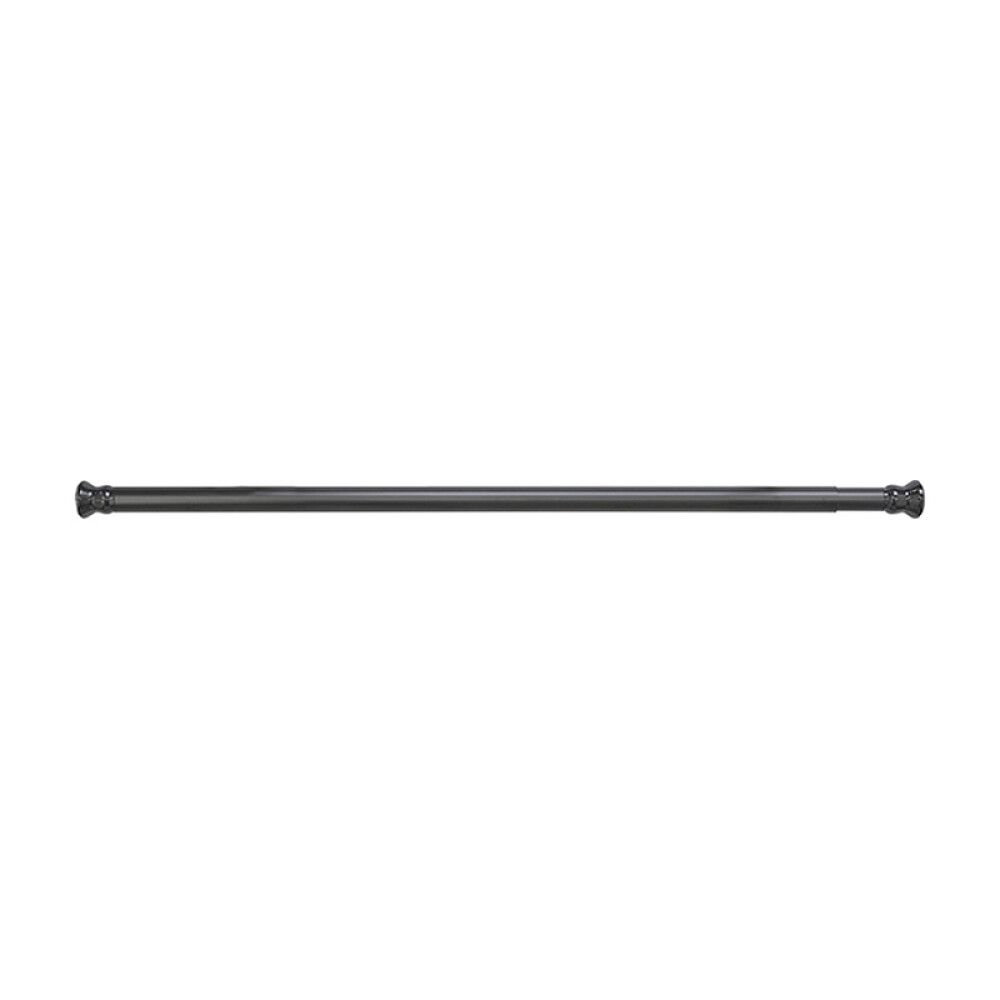 DUSJFORHENGSTANG 80-135CM Ø28MM RETT SVART