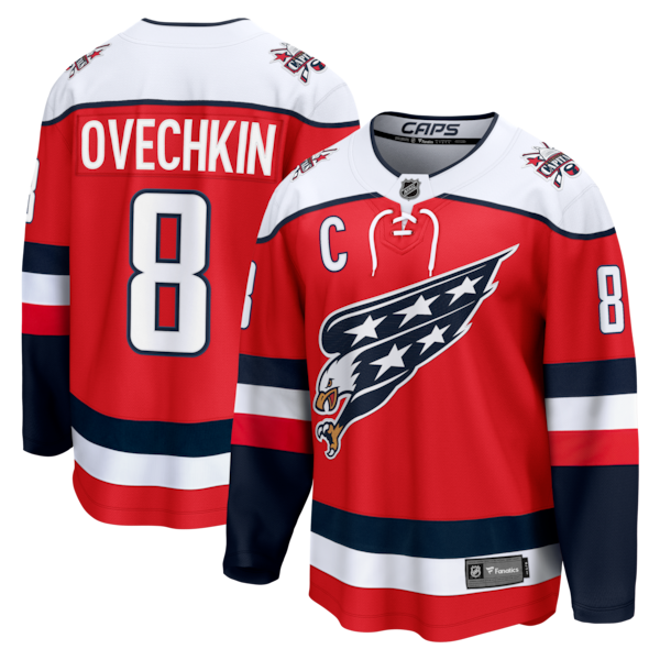 Alexander Ovechkin Washington Capitals  Alternate Breakaway Player Jersey - Red