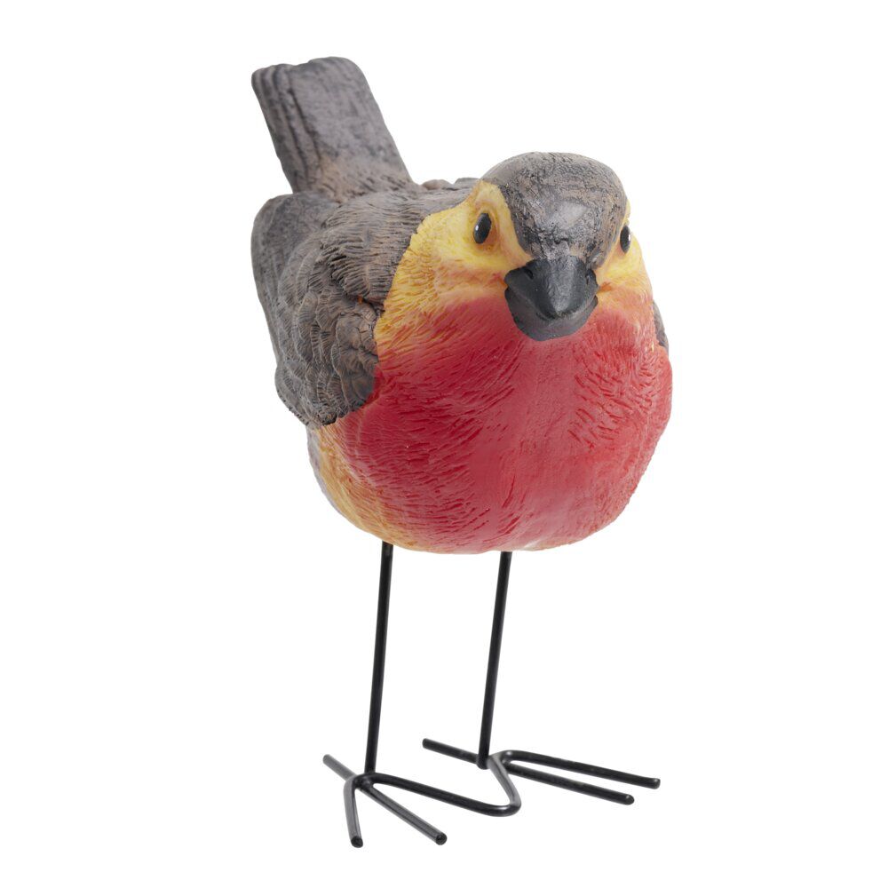Figurine oiseau en résine 9x5xH10cm (3 modèles)