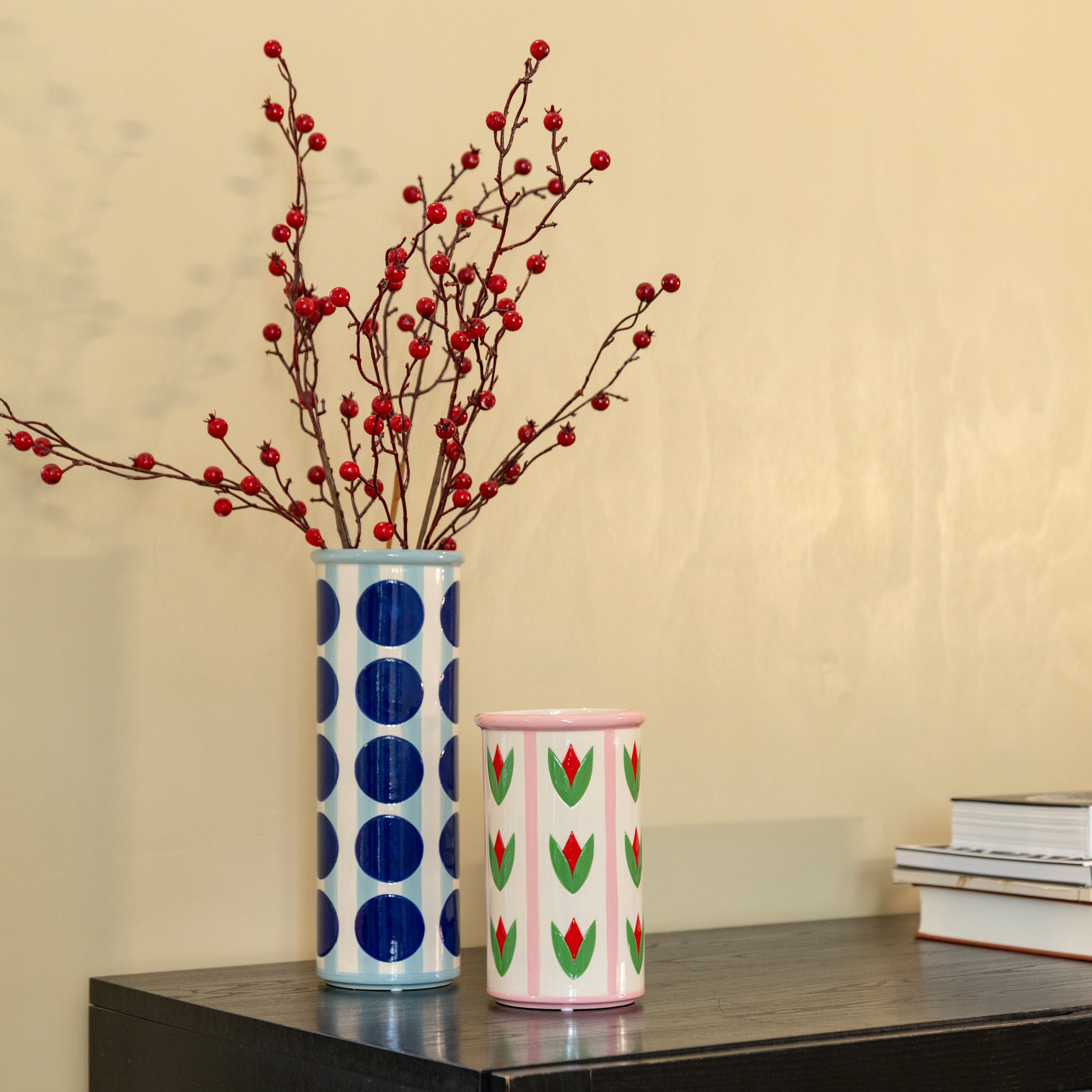 &k amsterdam Patch Vaas - Tulip