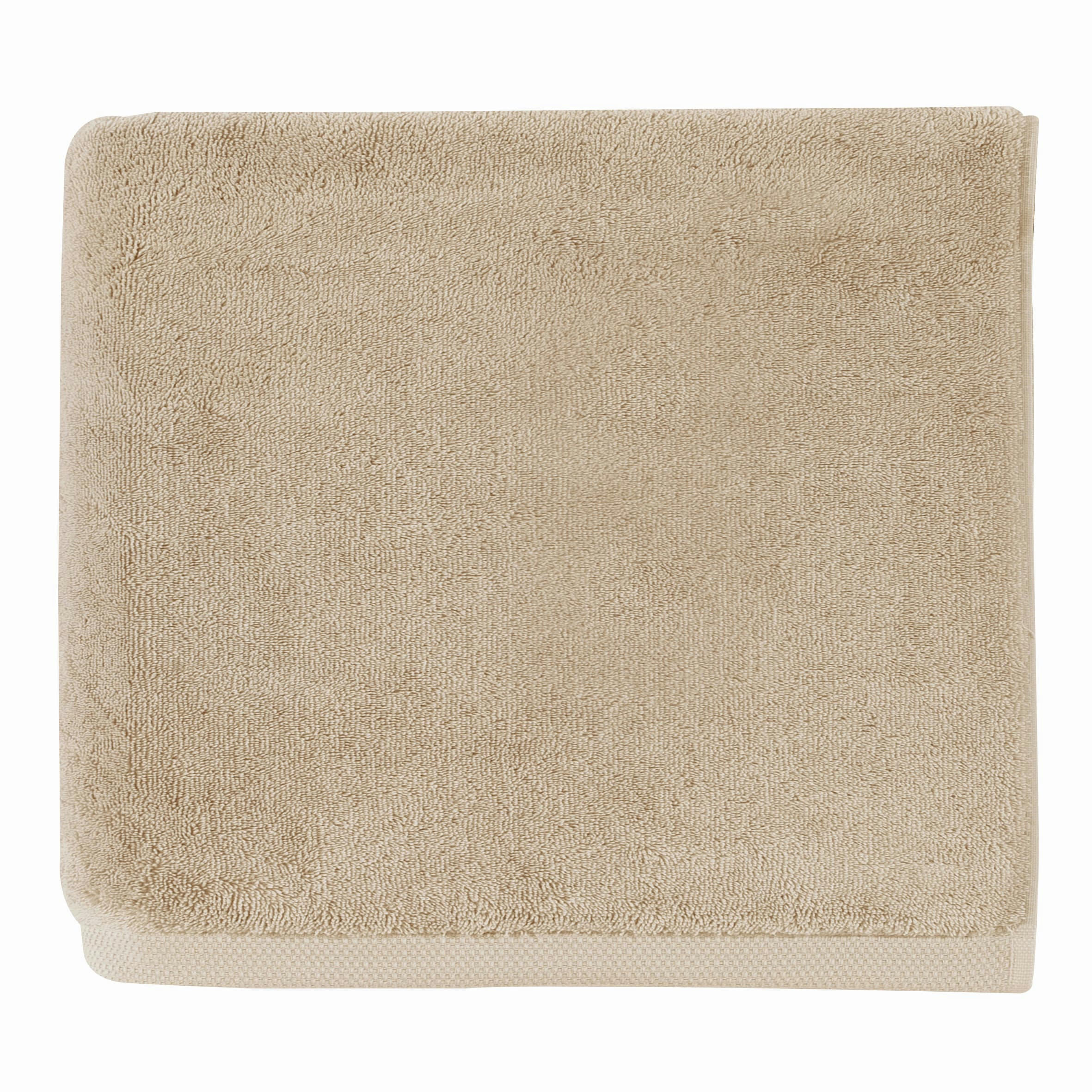 ESSENTIEL - Serviette de bain en coton marron gazelle 60x100