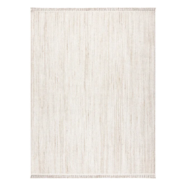 Dywan NANO EO78A Melanż, pętelkowy, płasko tkany biały / 80x150 cm