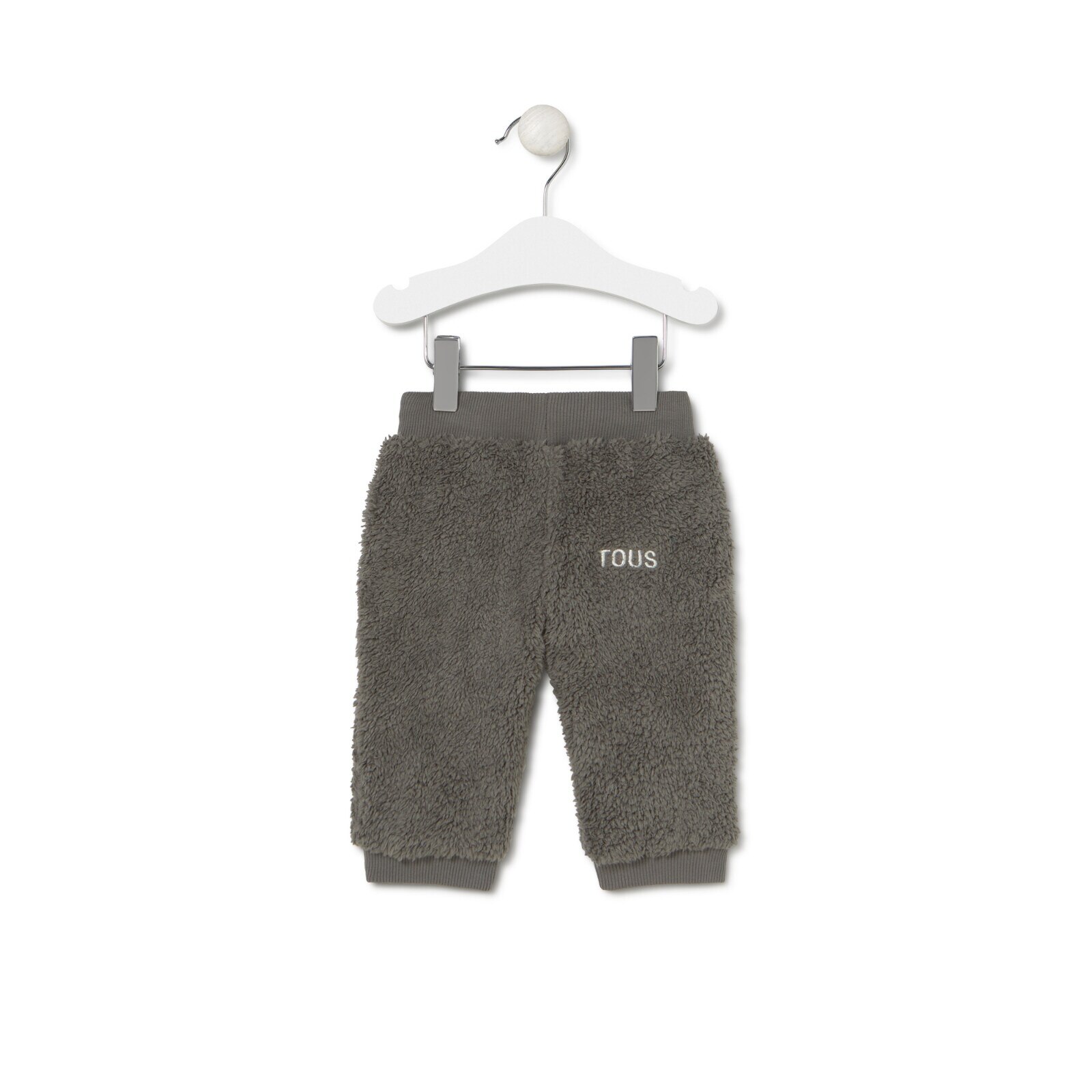 Pantalón deportivo de pelo Casual gris