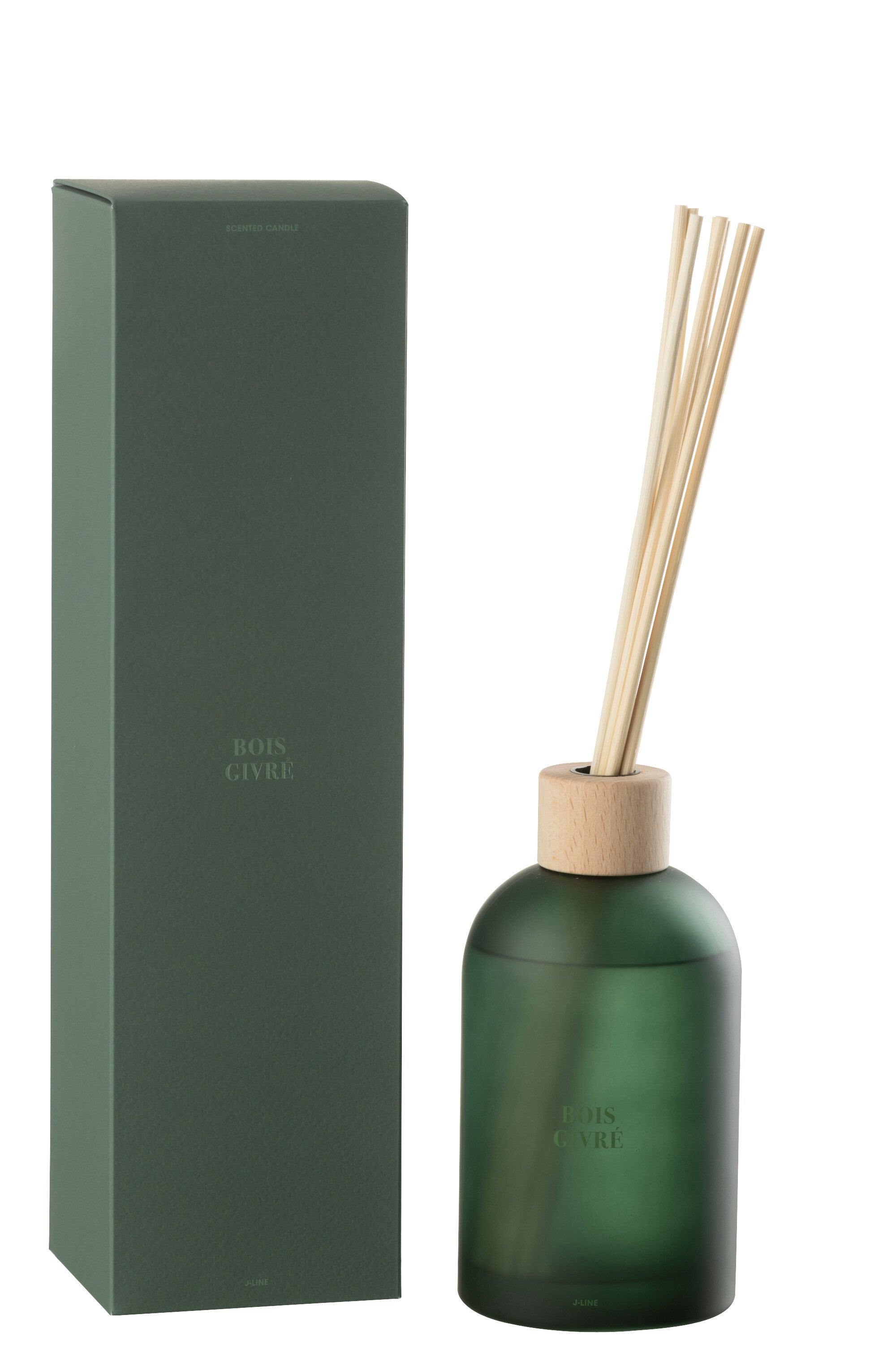 J-Line geurolie Accords Essentiels - bois givré - groen - 550 ml
