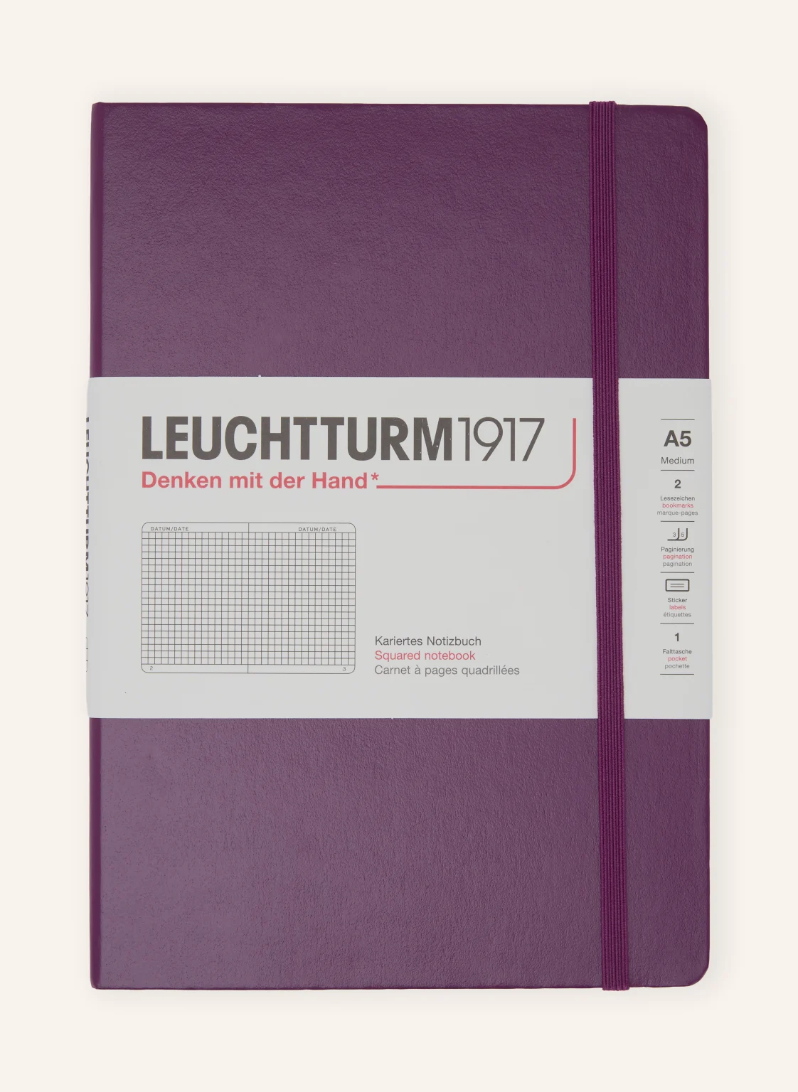 LEUCHTTURM1917 Notizbuch MEDIUM HARDCOVER