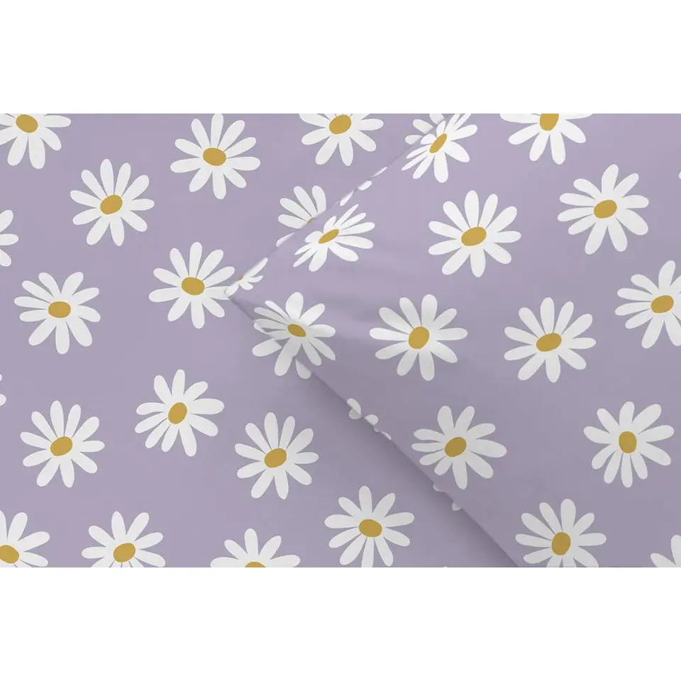 Dekbedovertrek Nouk - lila - 140x200 cm