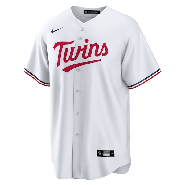 Minnesota Twins Nike Home  2025 Jackie Robinson Day Replica Jersey - White