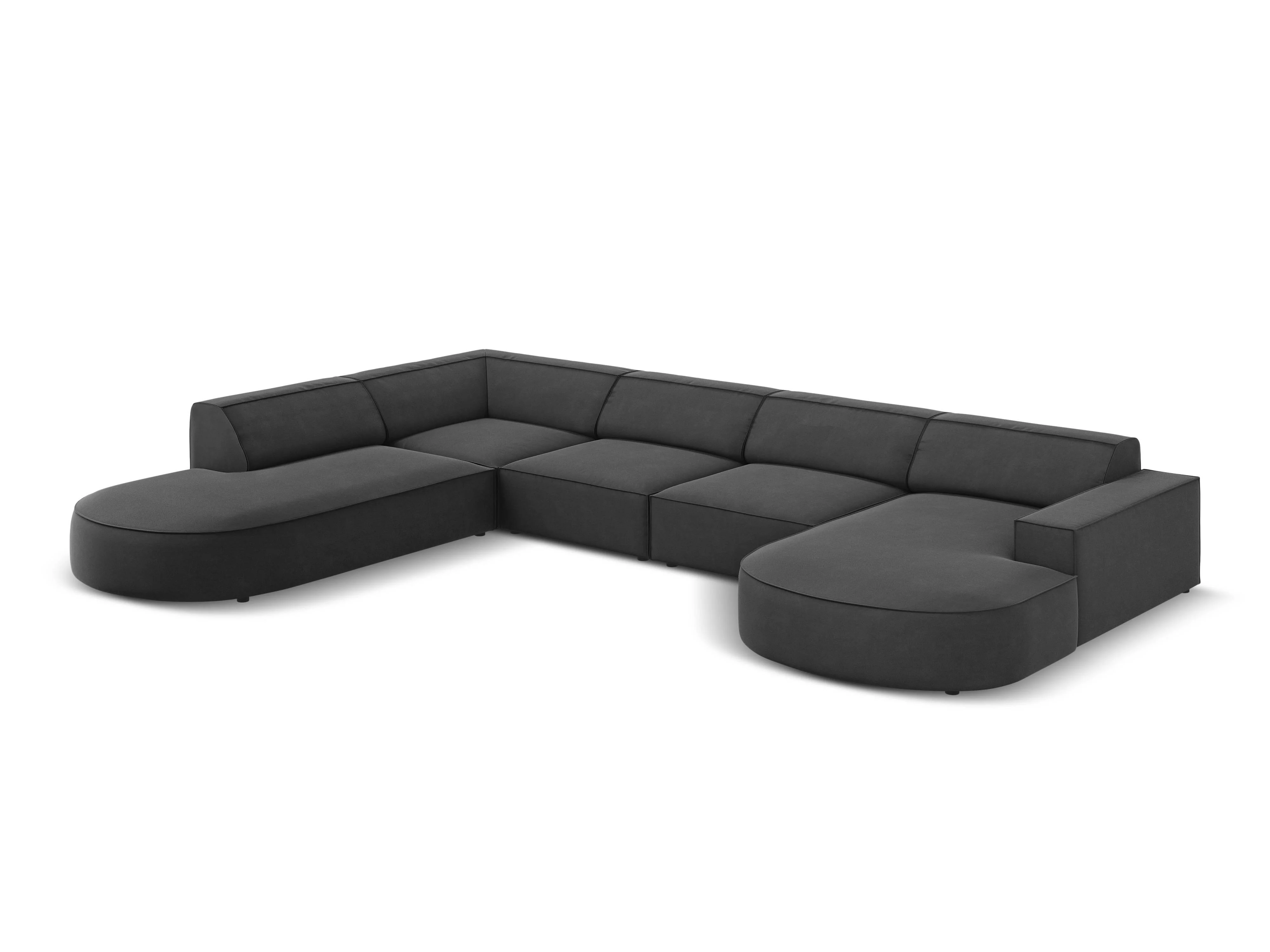 U-bank Jodie velvet Chaise longue links