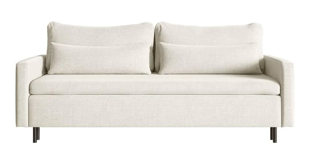 Umbras 3-zitsbank chenille met opbergruimte