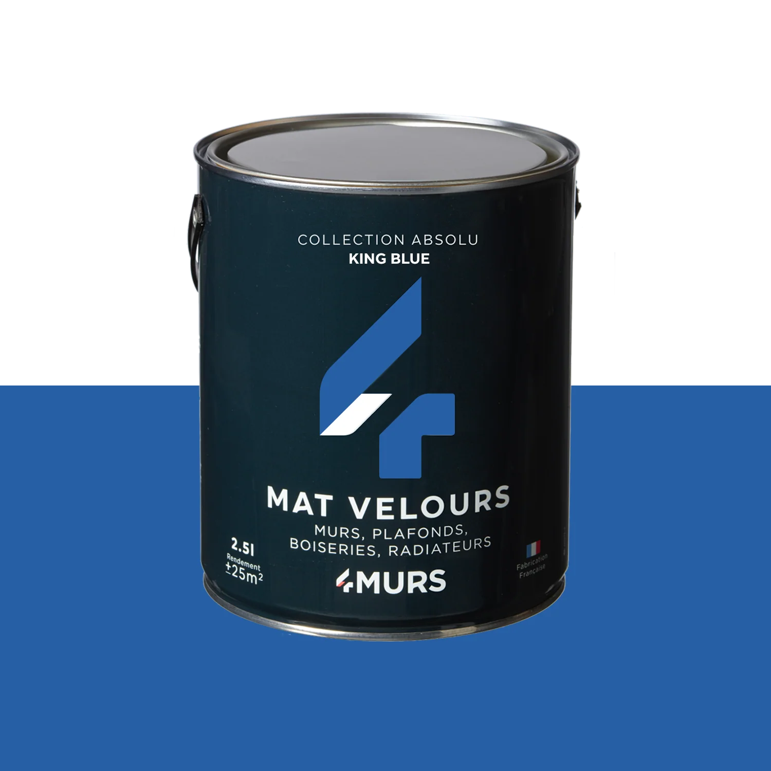 Absolu Peinture Peinture King blue Mat 2,5 L