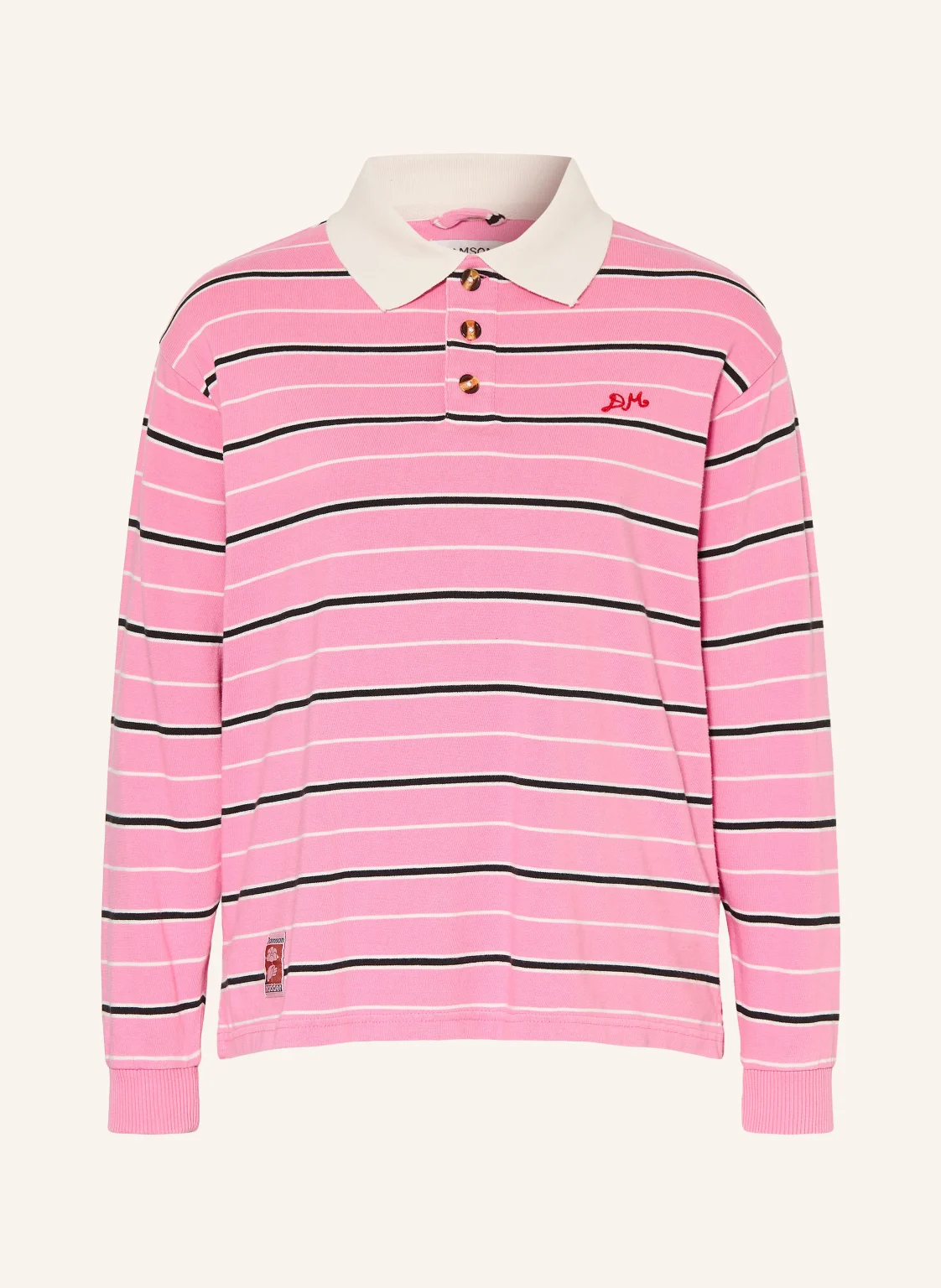 DAMSON MADDER. Strick-Poloshirt REMIE