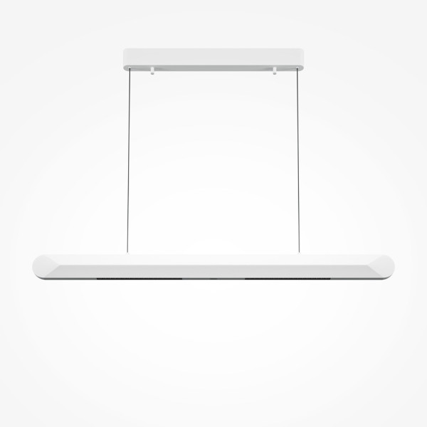 Lampa wisząca Motion biała LED 1x40W Ciepła biel 2500lm Maytoni
