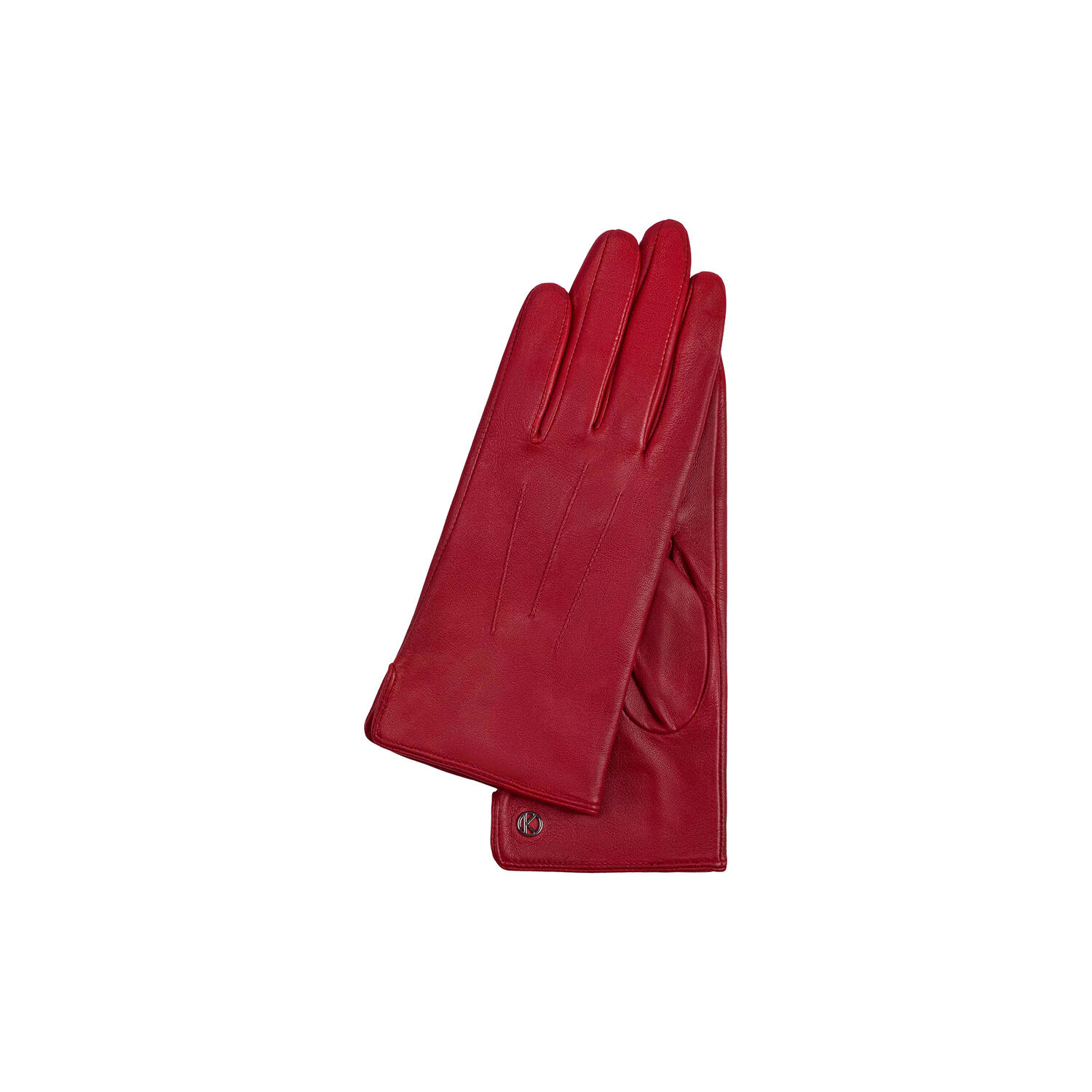 Carla l&aelig;derhandske, crimson