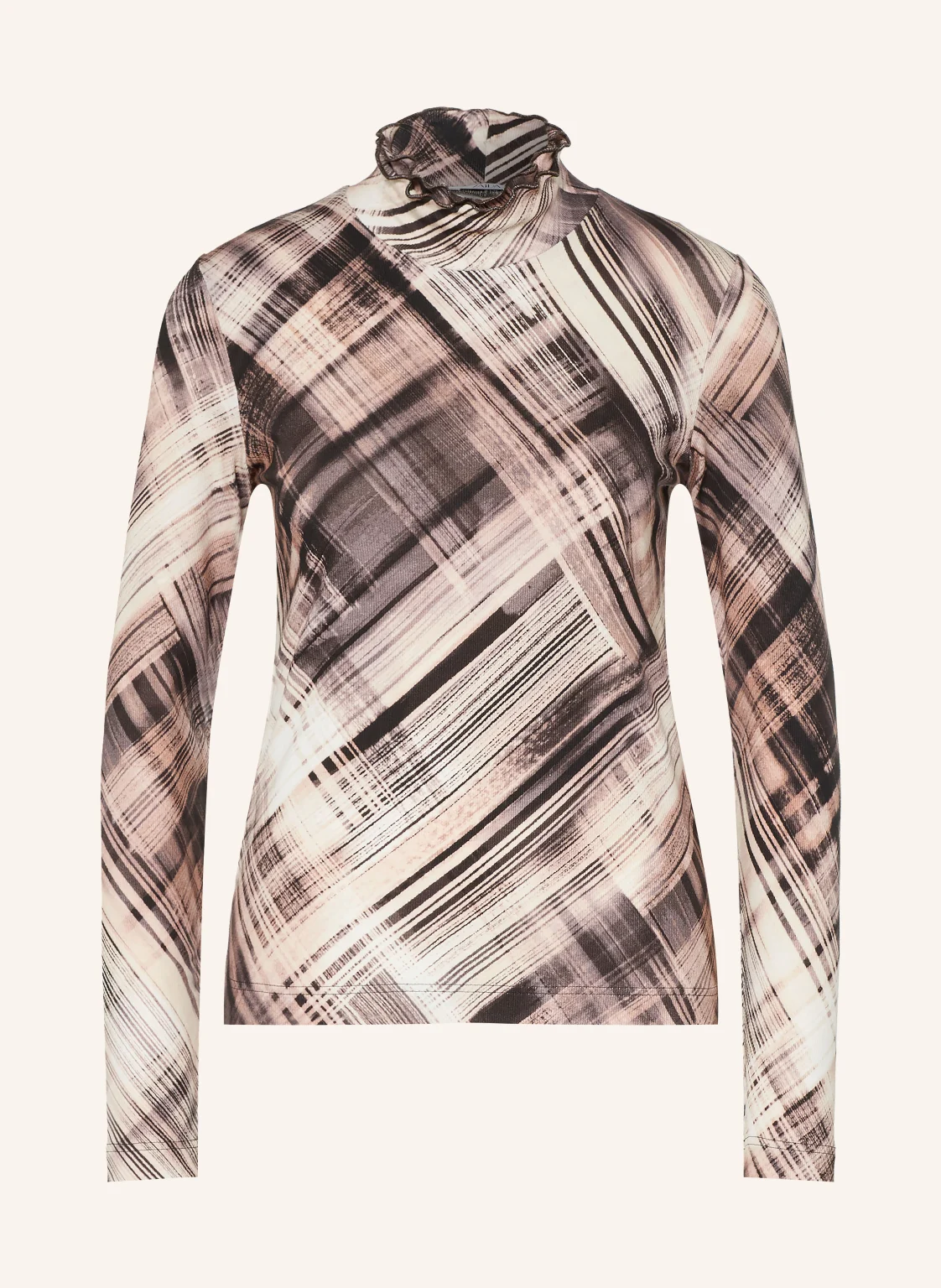 ZAÍDA Longsleeve mit Rüschen