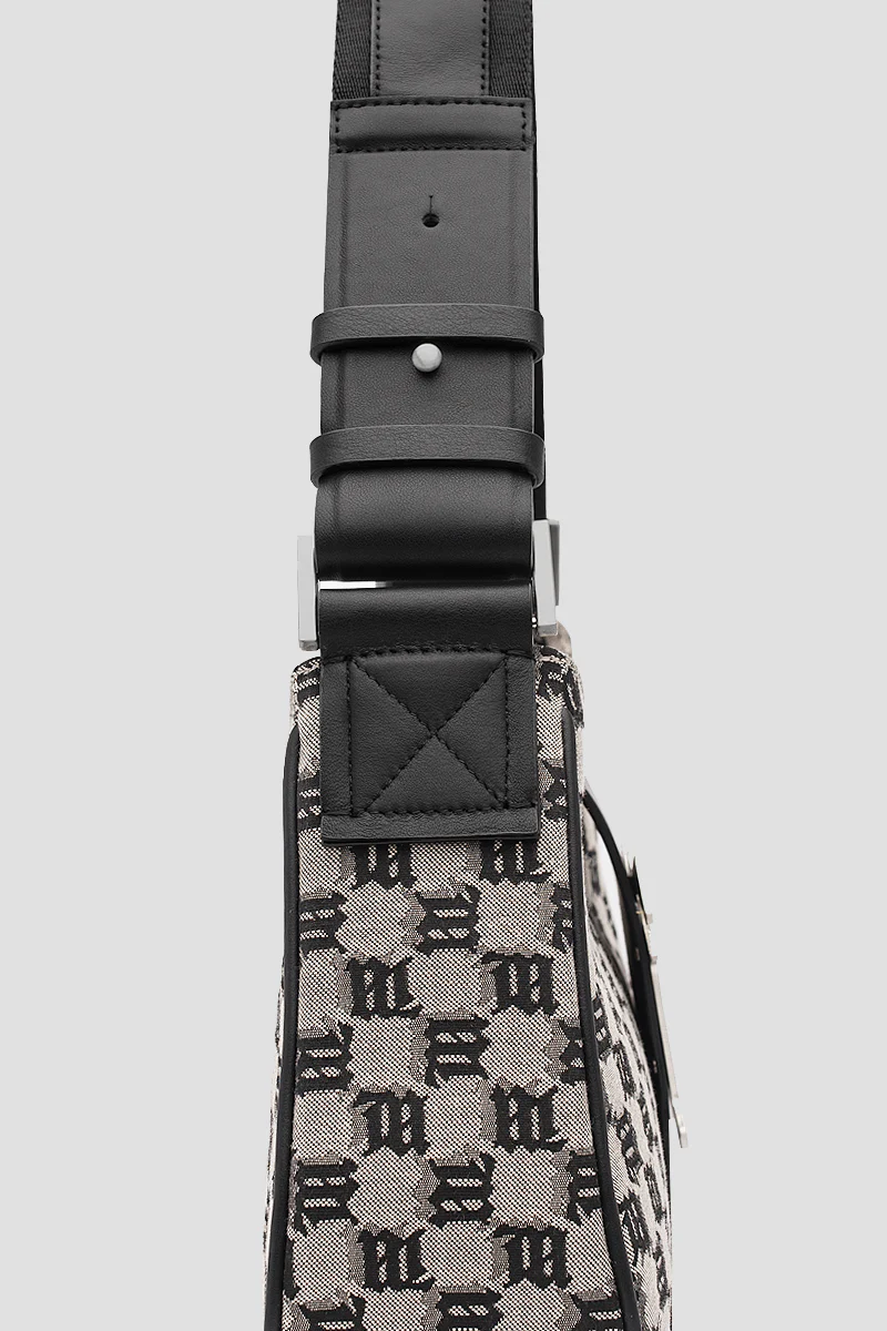 Jacquard Monogram Shoulder Bag Medium