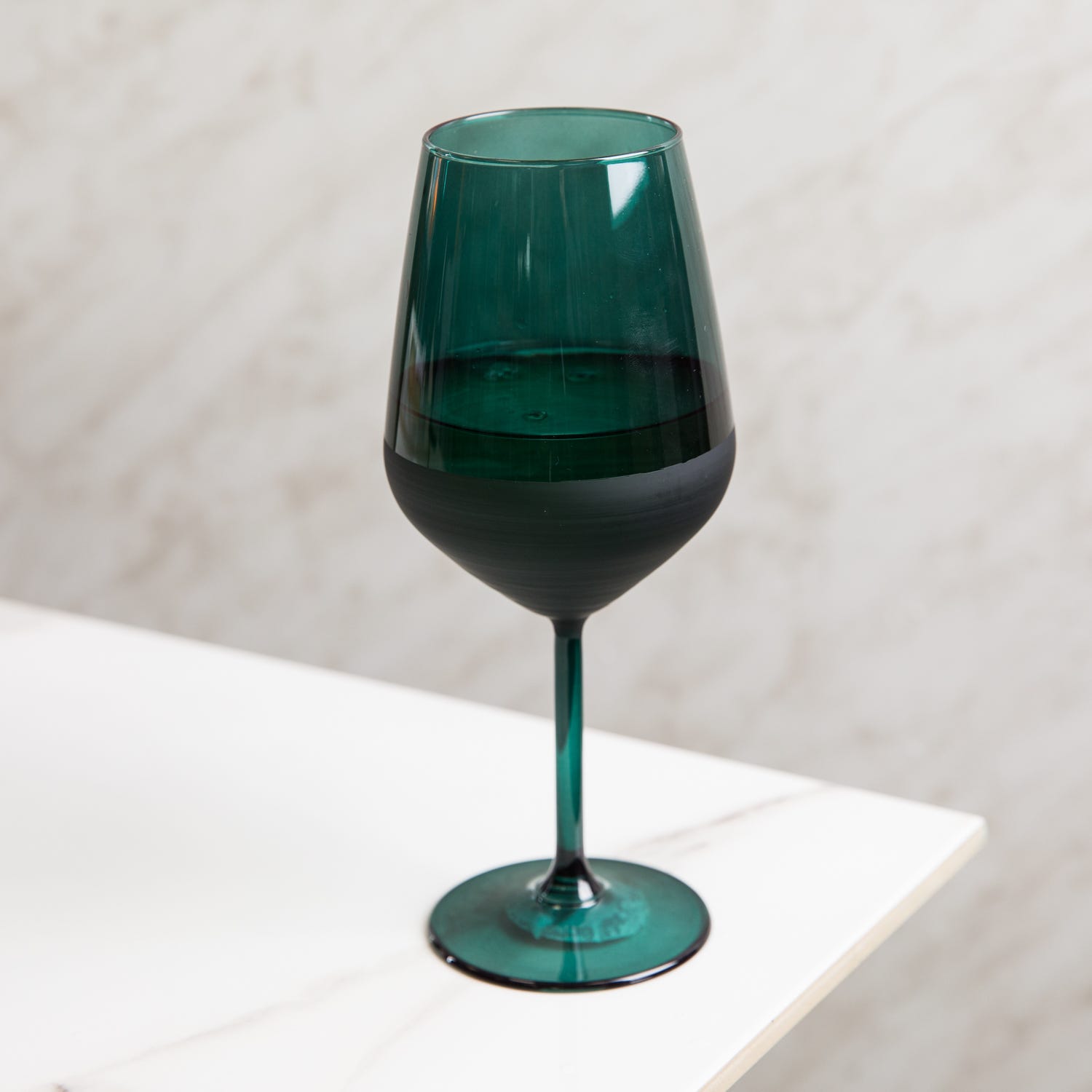 Calice vino 490 ml vetro verde sfumato Blaze