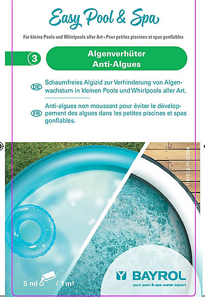 Concentré Anti-Algues Bayrol 1L pour Piscine