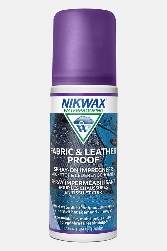 Nikwax Fabric & Leather Proof Spray On Onderhoudsmiddel