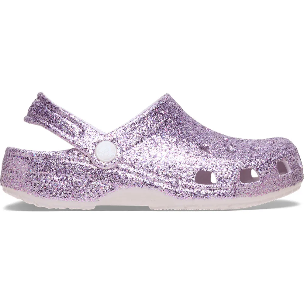 Crocs Classic Chunky Glitter Kids clogs