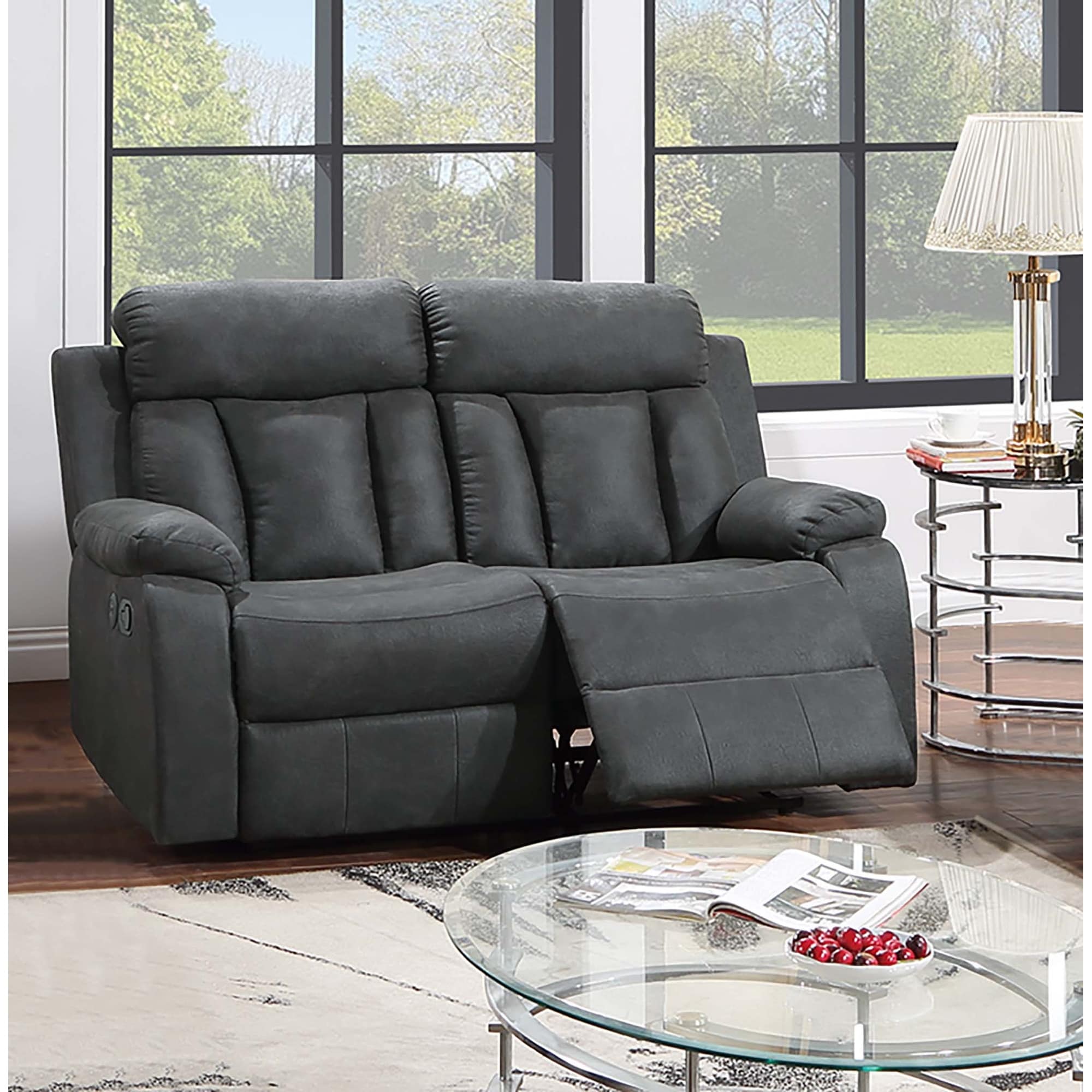 Poundex Recliner Loveseat