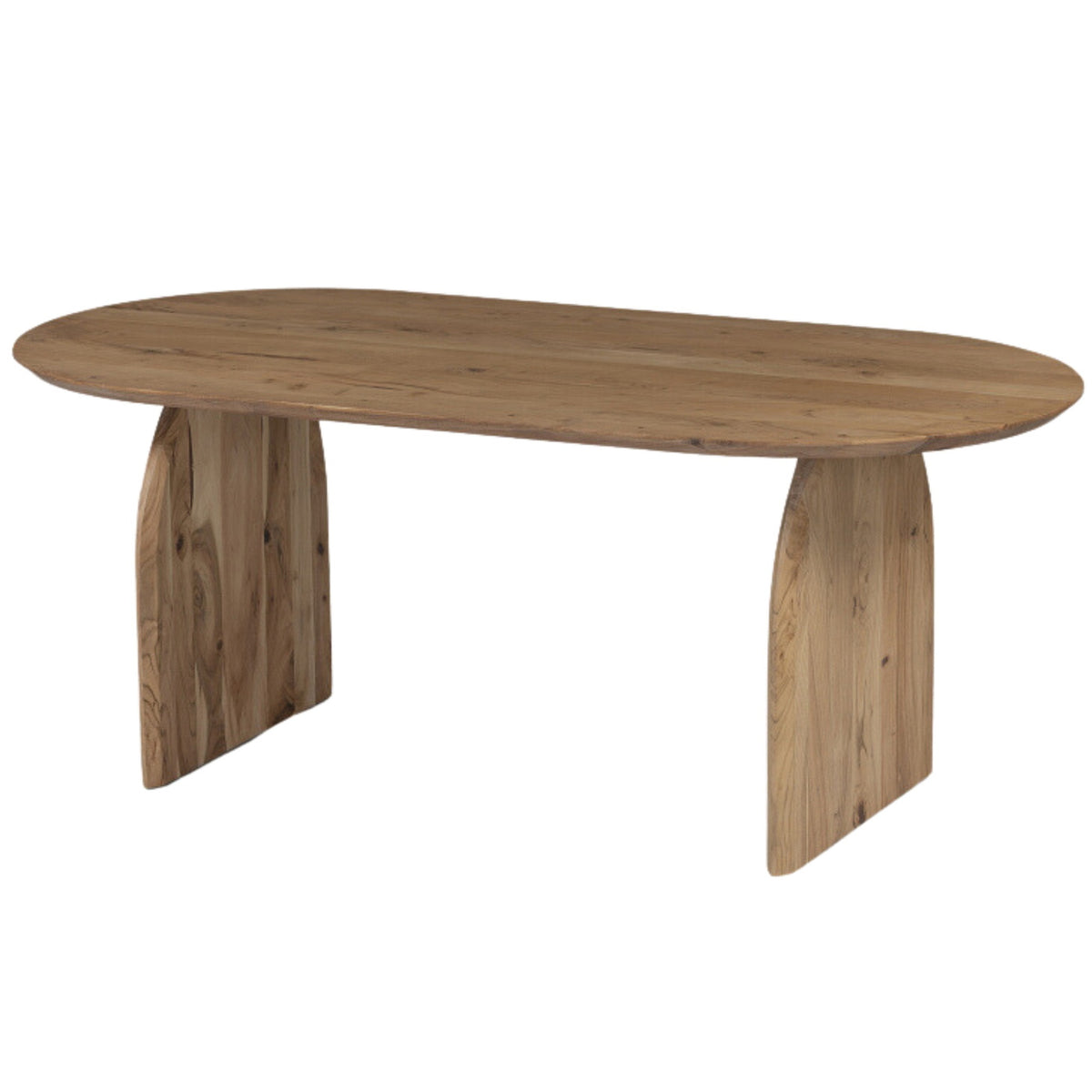 Giga Meubel Eettafel Daan - Ovaal - Acaciahout - 200cm