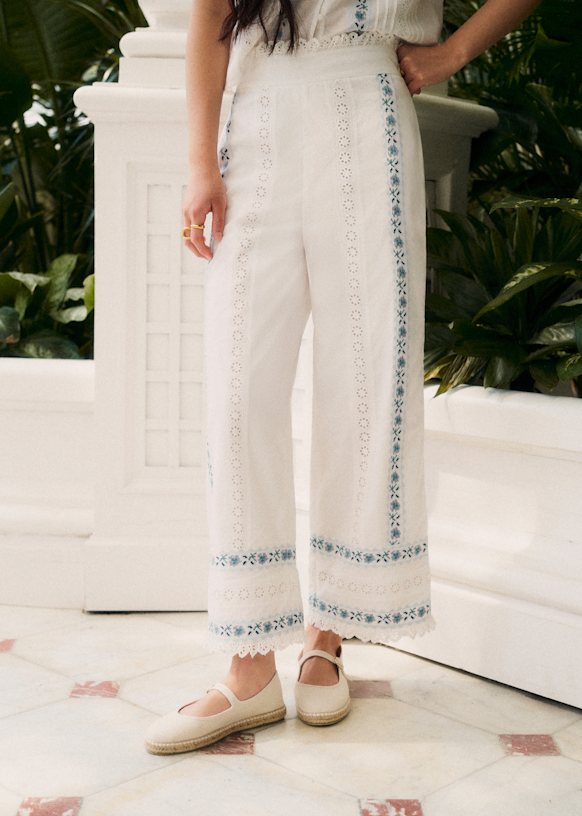 Geraldo Trousers - Sézane x Andion