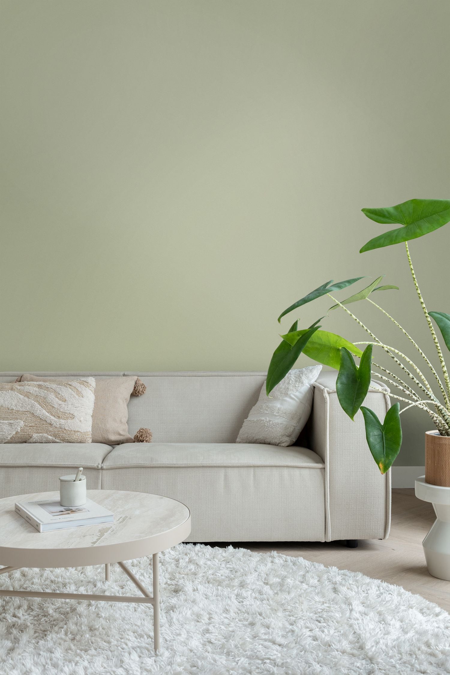 ESTAhome muurverf mat vergrijsd groen - 2 l / ca. 18 m² - 191010