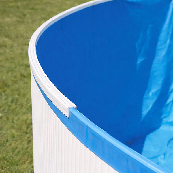 Liner bleu pour piscine métal intérieur 9,15 x 4,60 x 1,32 m
