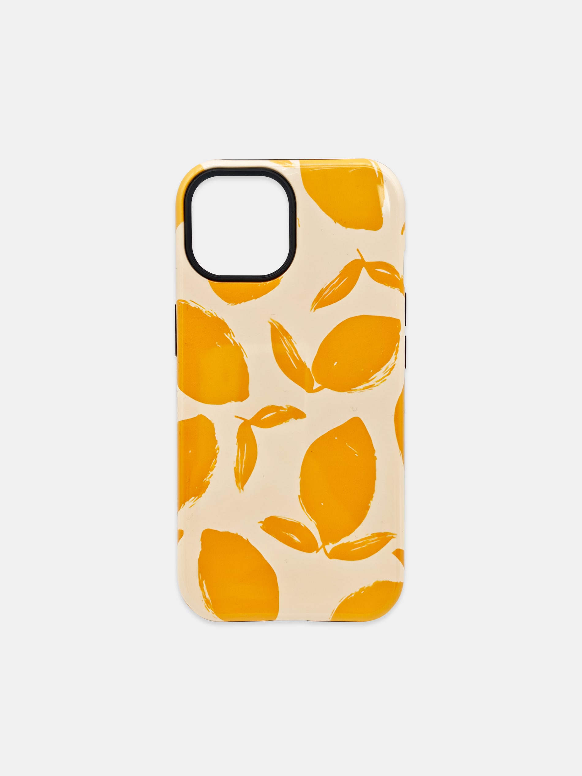 Etui na iPhone 13/14/15/15 Pro/16/16 Pro z motywem cytryn