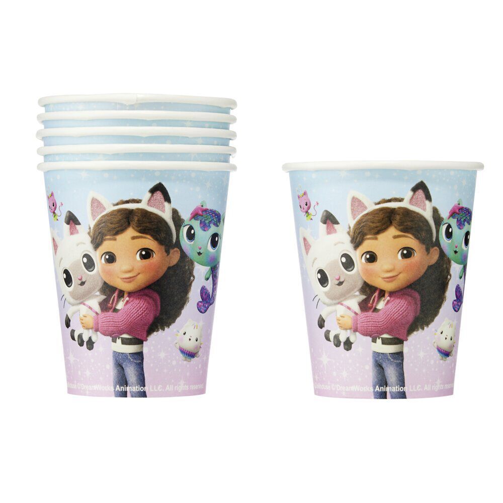 Gobelet carton Gabby Chat 25cl x6