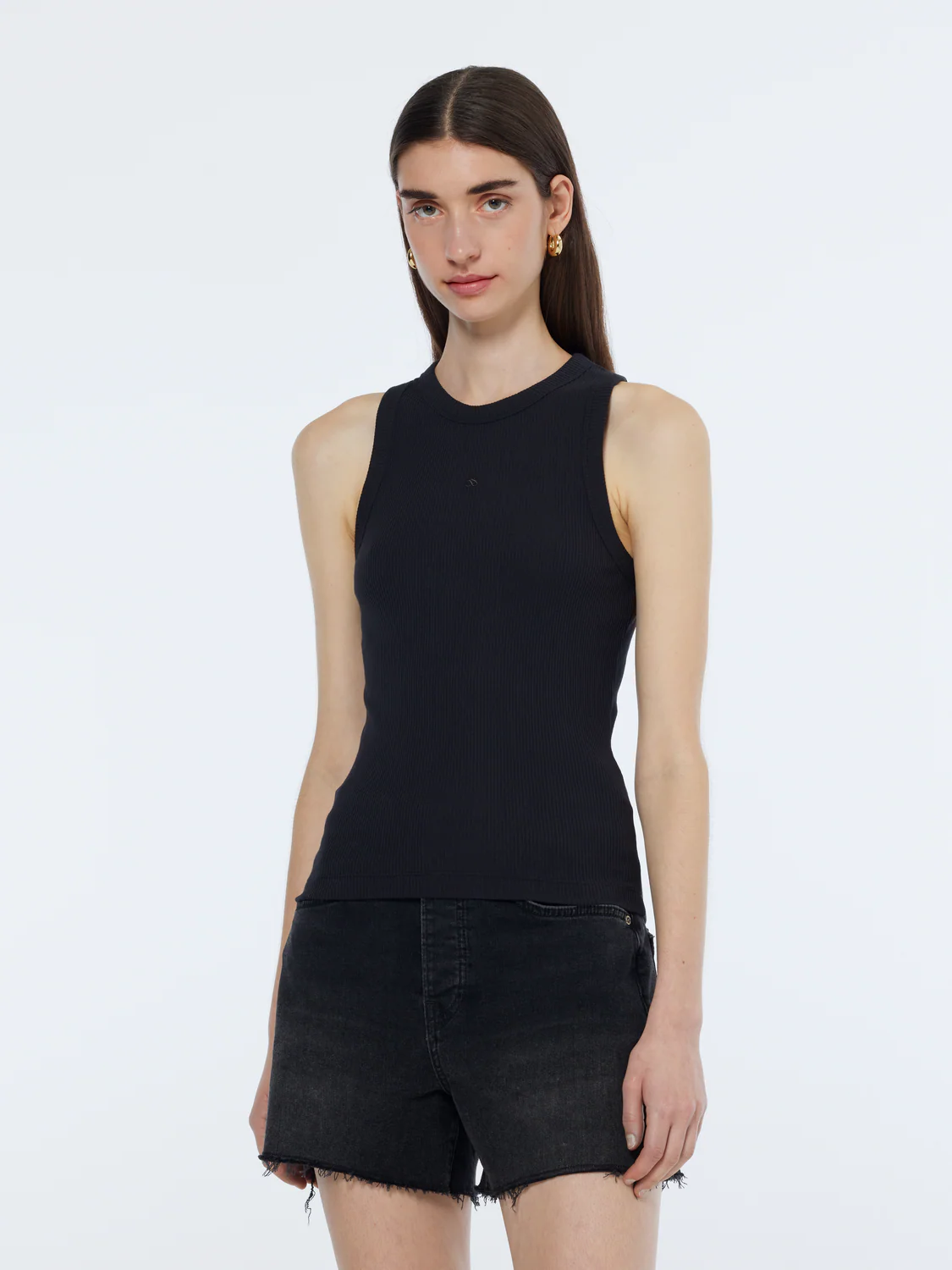 Essentials — Ribbed Racer Tank