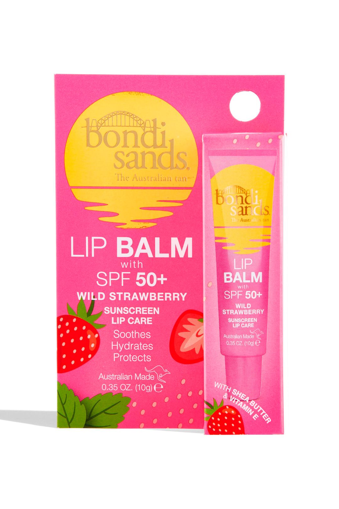 Bondi Sands Spf 50  Lip Balm Strawberry 10g