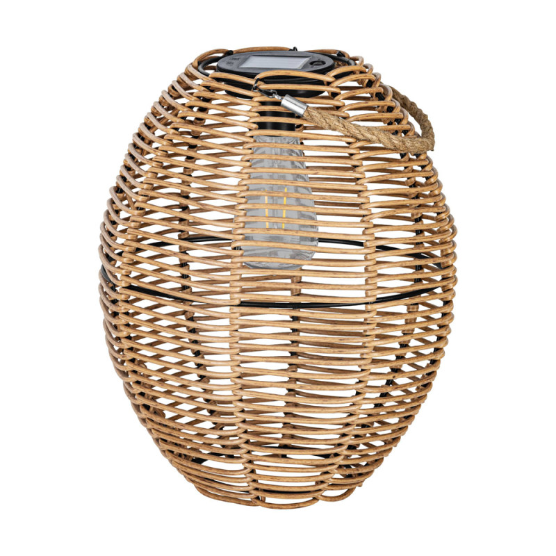 Lanterne extérieure LED solaire brune Ø 26 cm 2 x 0,2 W EGLO