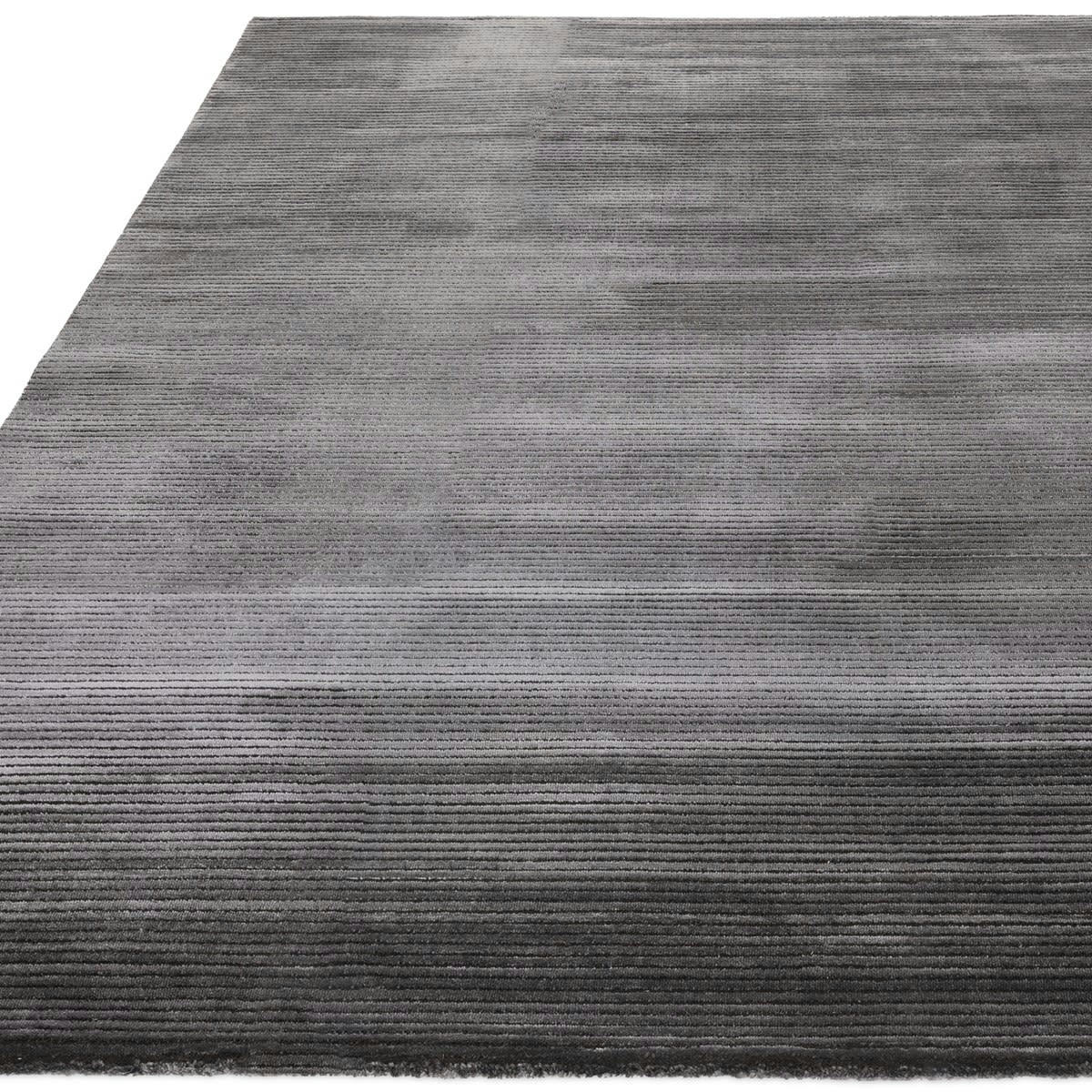 ZUKA PLAIN - Tapis de salon en polypropylène noir 120x170 cm
