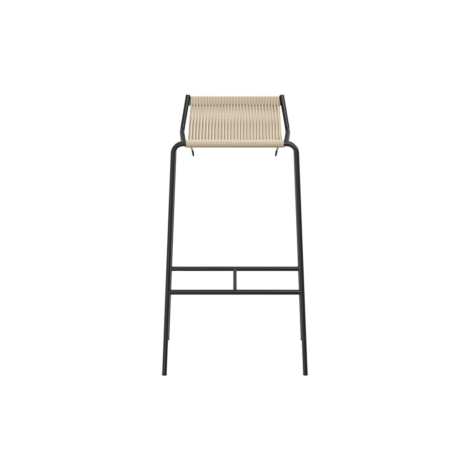 Noel Bar Chair, black/nature