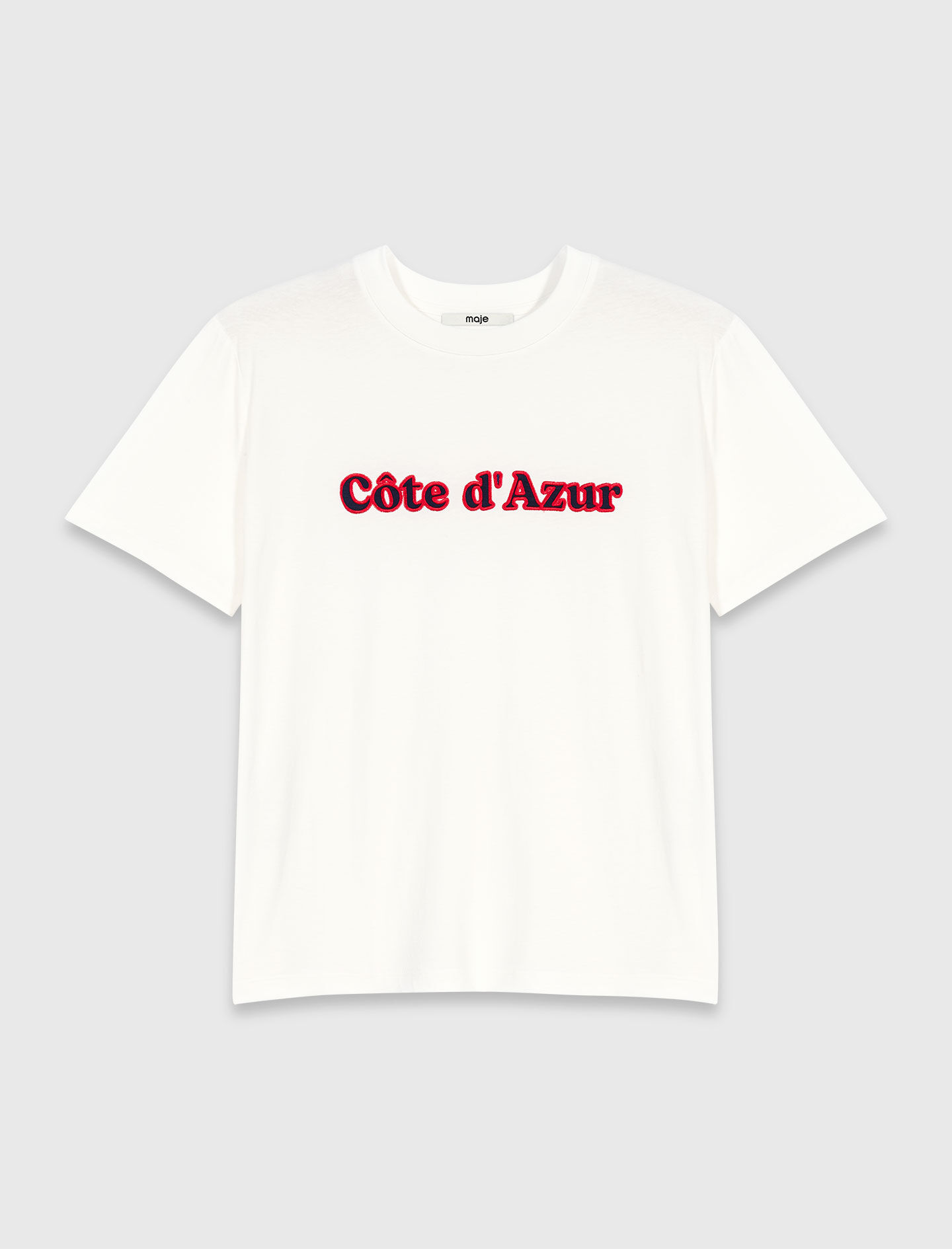 T-shirt avec broderie