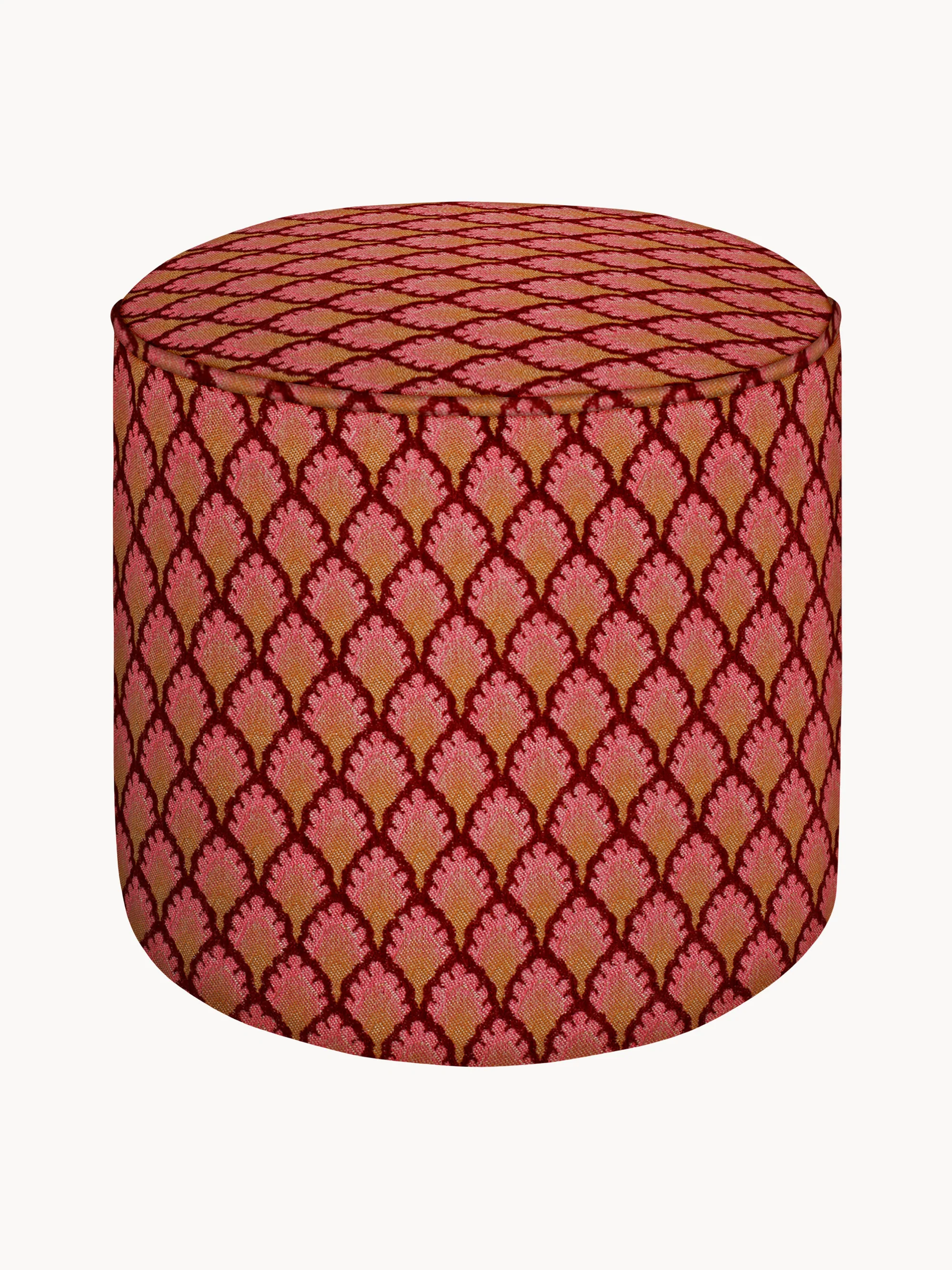 Handgefertigter Outdoor-Pouf Jessica